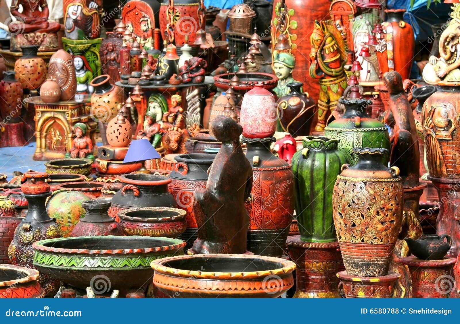 Artesanías de la India foto de archivo. Imagen de oriente 6580788