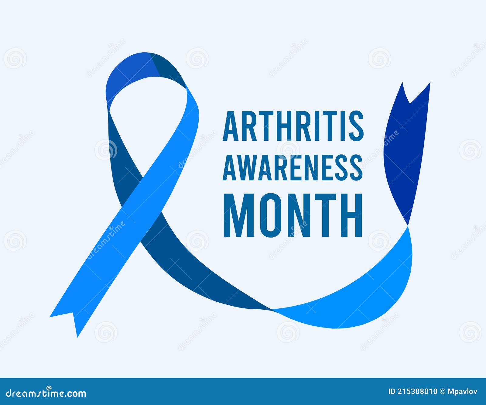 Arthritis Awareness Month Vector Illustration Stock Vector