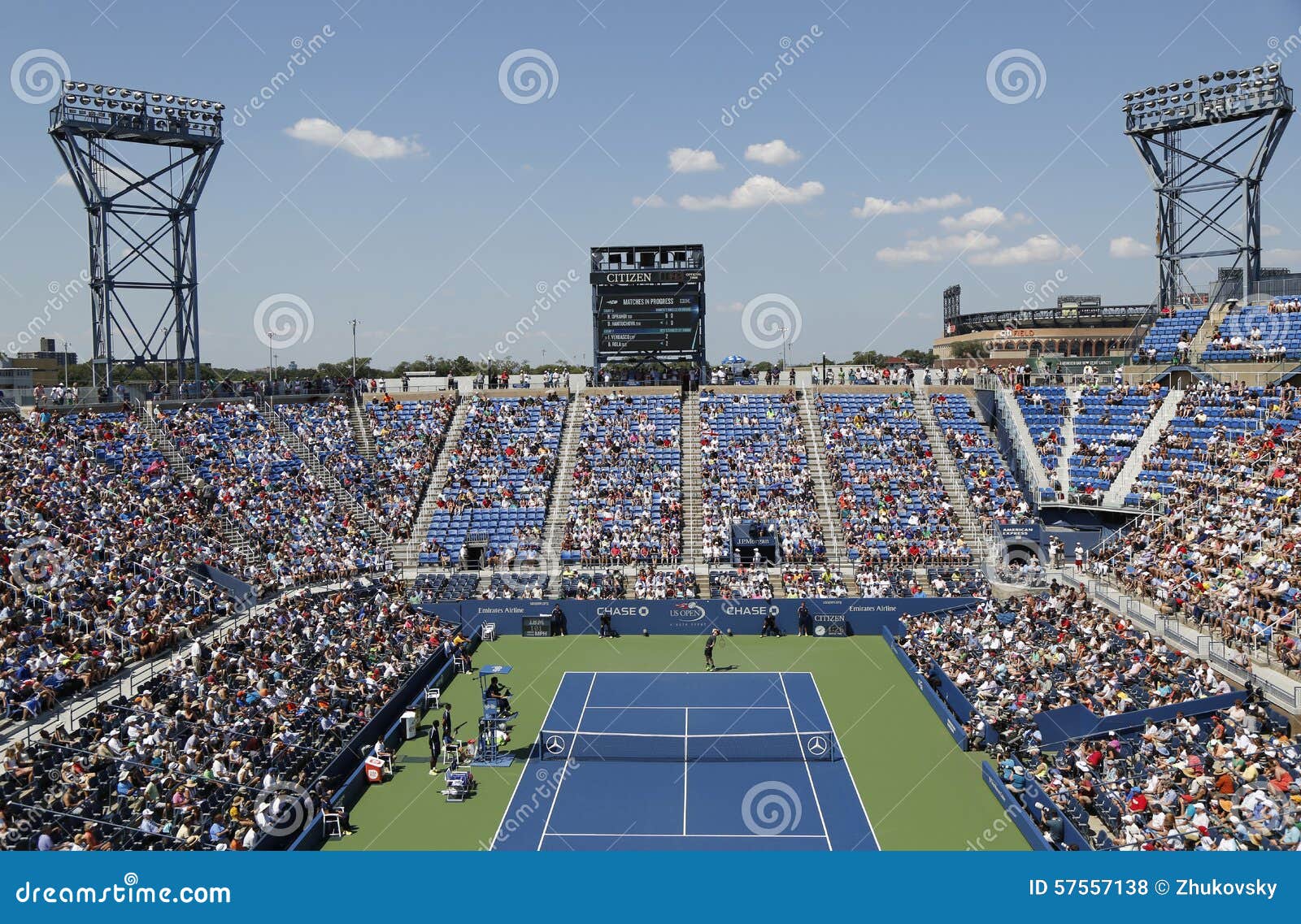 Ashe Stadium - US Open Tennis Foto de Stock Editorial - Imagem de povos,  arena: 157303493