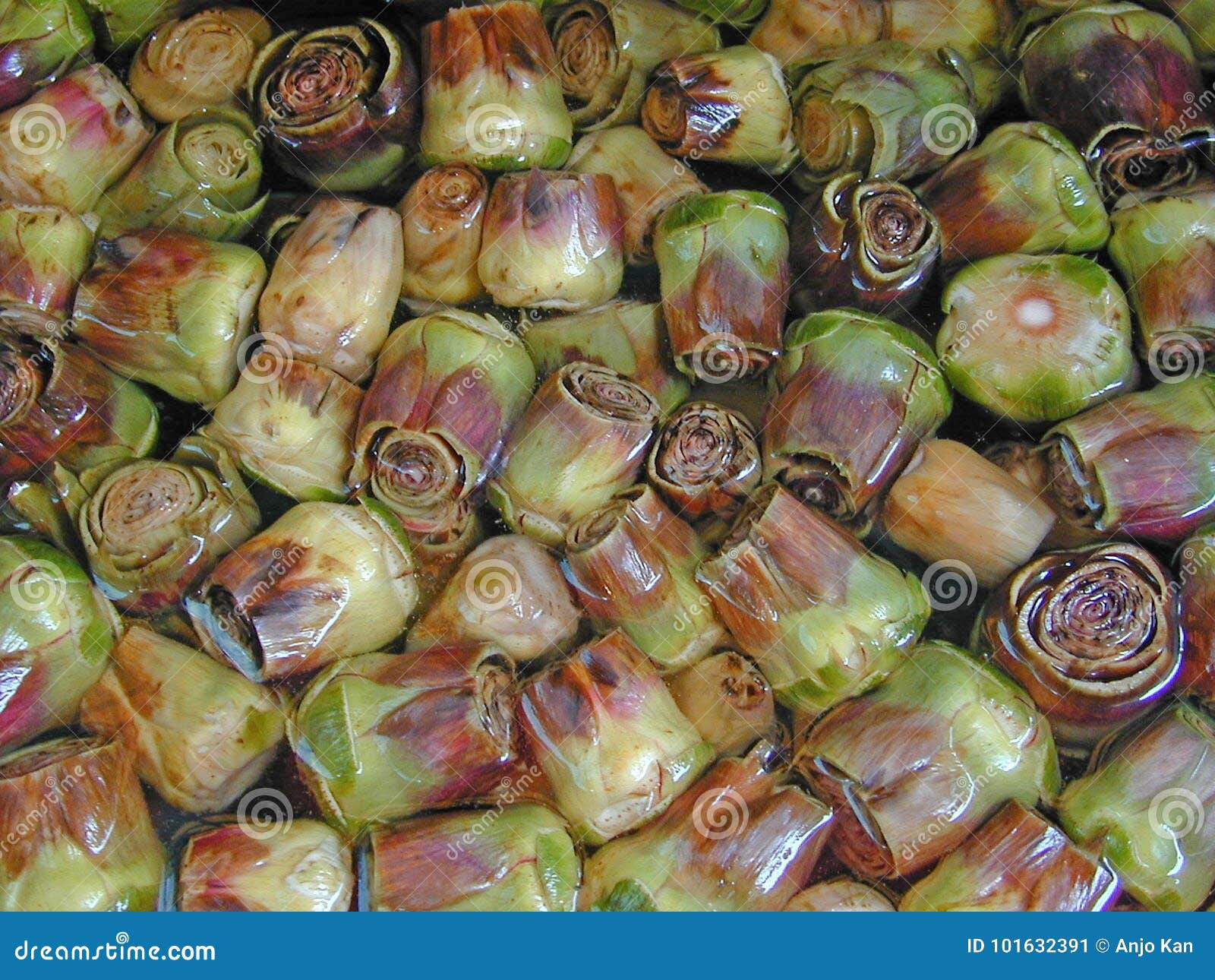 Artichoke ready to eat stock image. Image of health 101632391