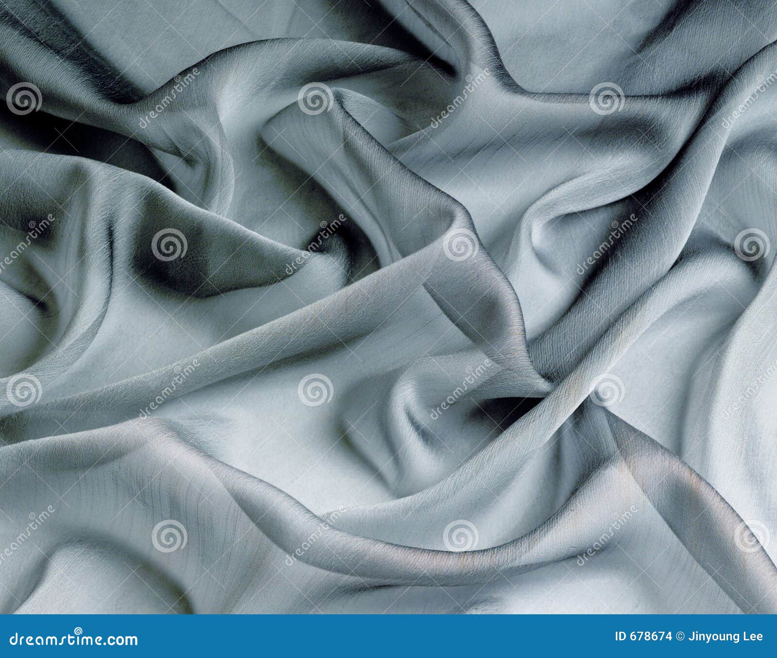 Silver Cloth With Creases. Stock Photo, Picture and Royalty Free Image.  Image 43622226.