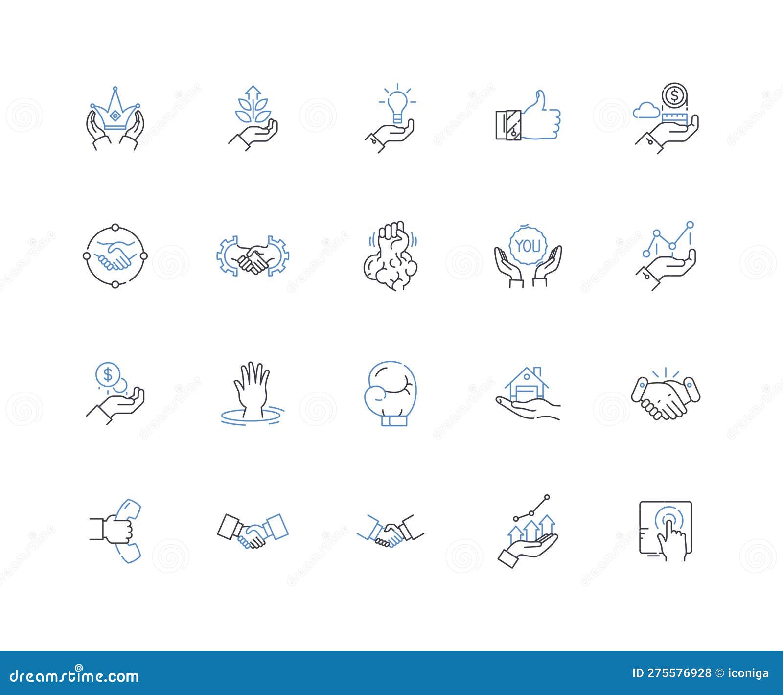 Articulate Delivery Line Icons Collection. Clarity, Enunciation ...