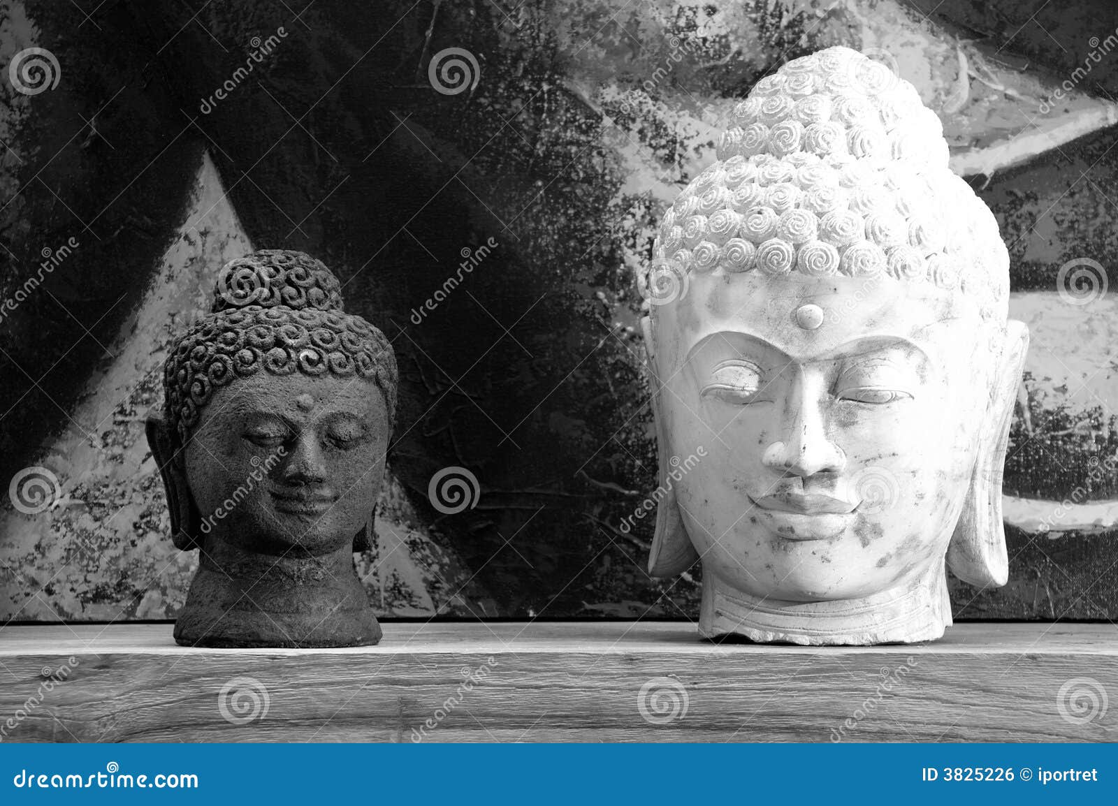 Buddha Head Statue stock photo. Image of black, artifact - 3825226