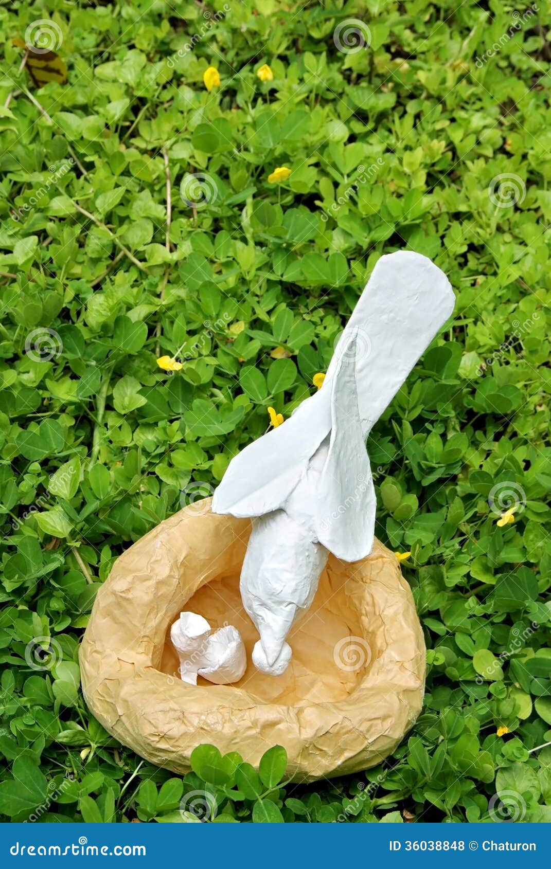 Artificial bird 7 stock photo. Image of leaf, flower 36038848