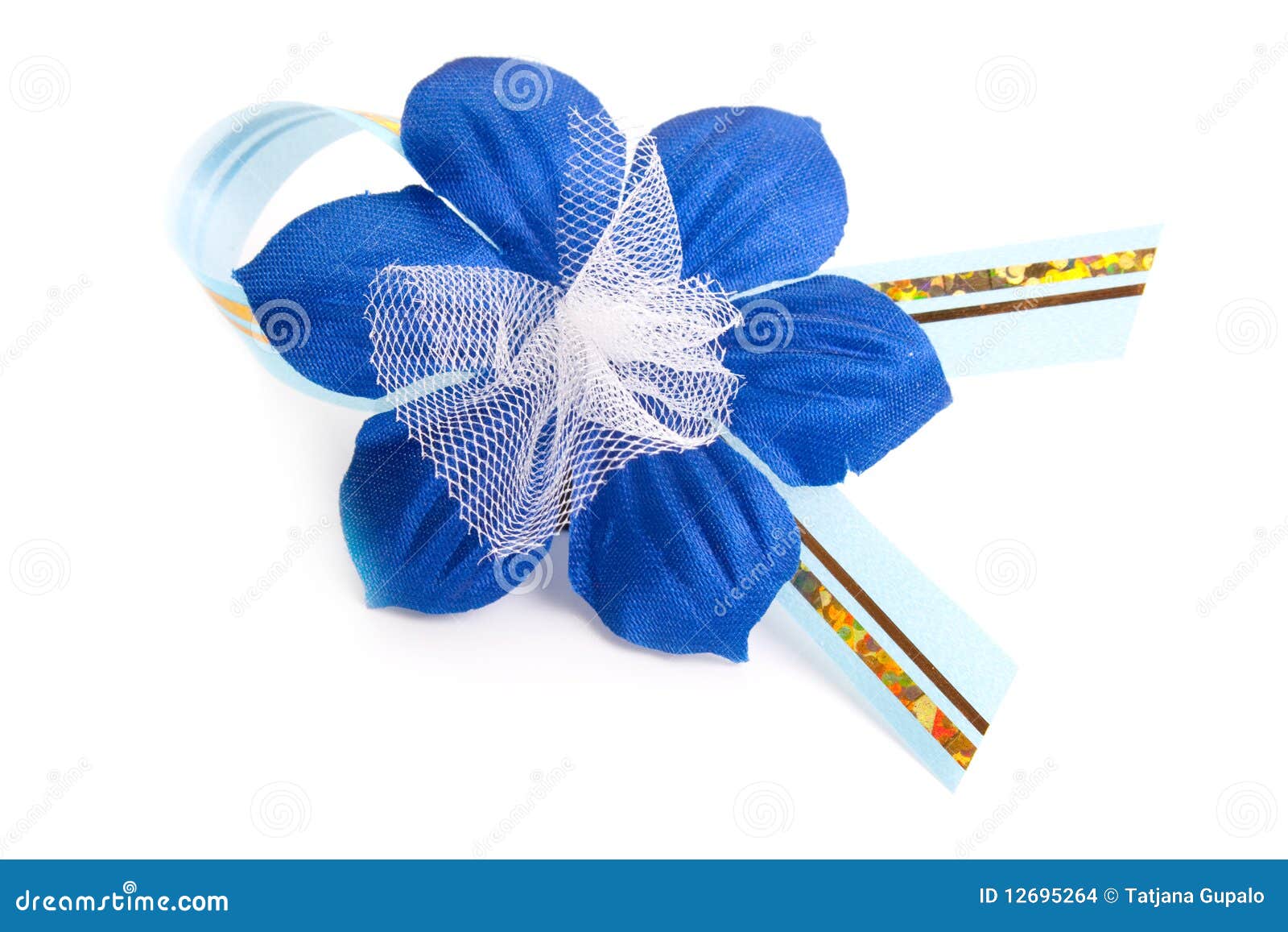 Artificial Dark Blue Flower Stock Photo Image of beautiful, holiday