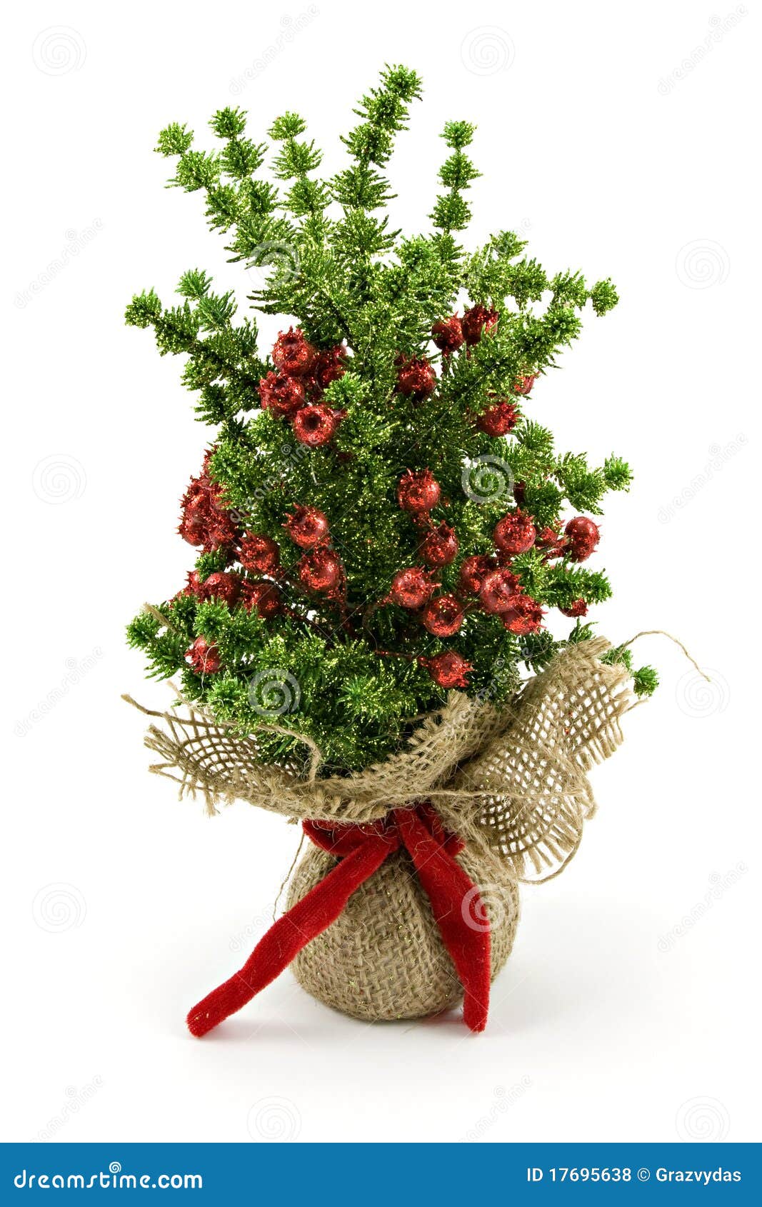 Artificial Decorative Christmas Tree Stock Photo Image of tree