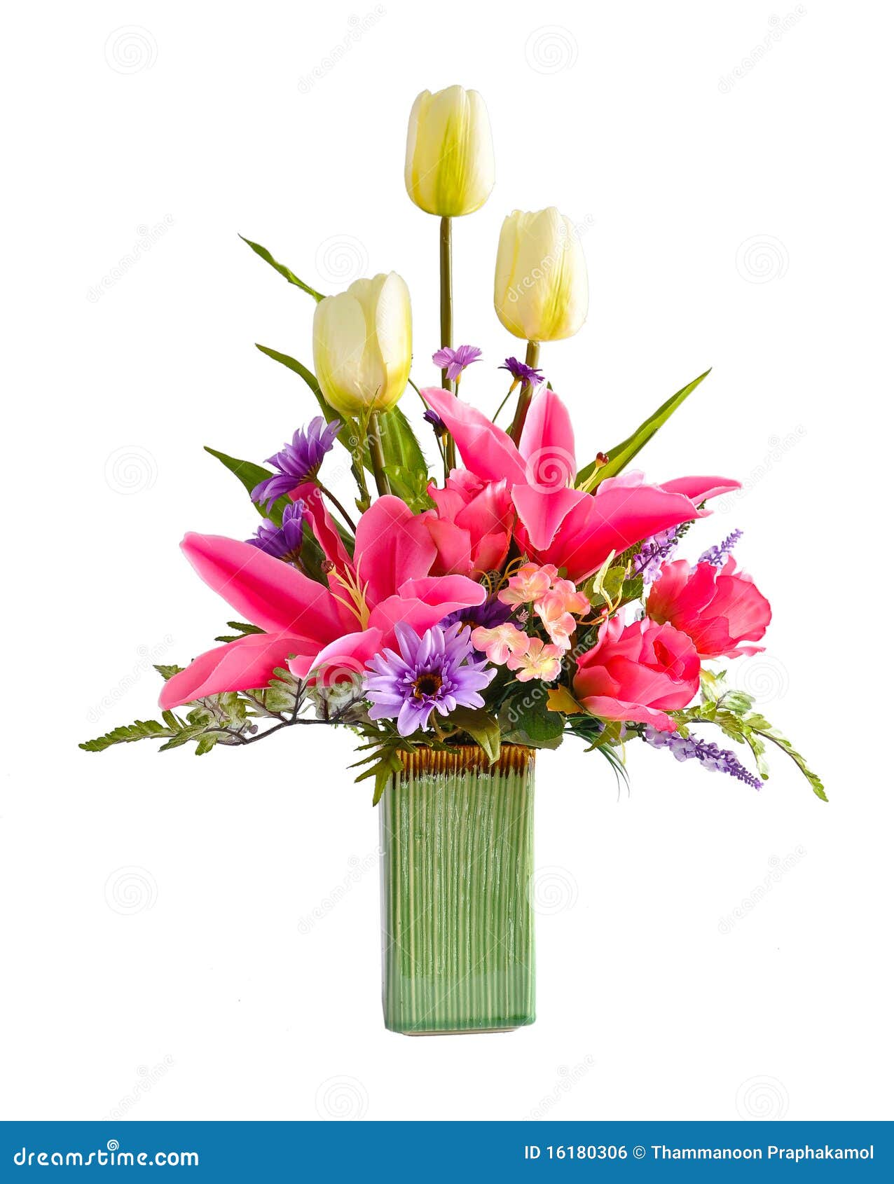 artificial flower arrangement 16180306
