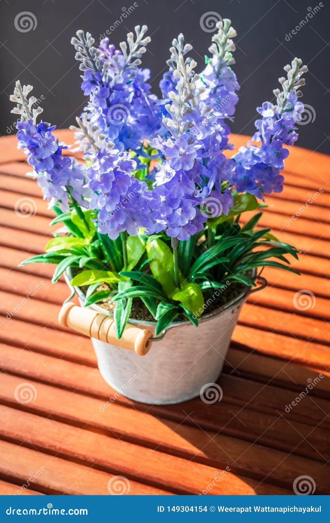 Artificial Flower Pot stock photo. Image of decoration 149304154