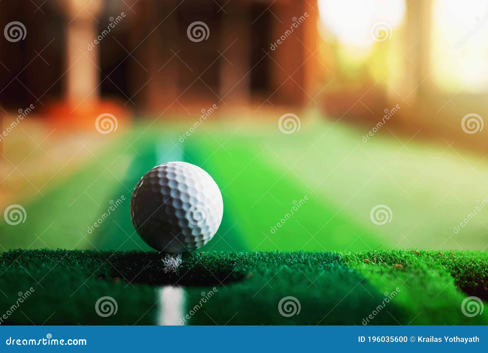 Artificial Golf Course for Small Office Spaces Stock Photo Image of vacation, putter 196035600