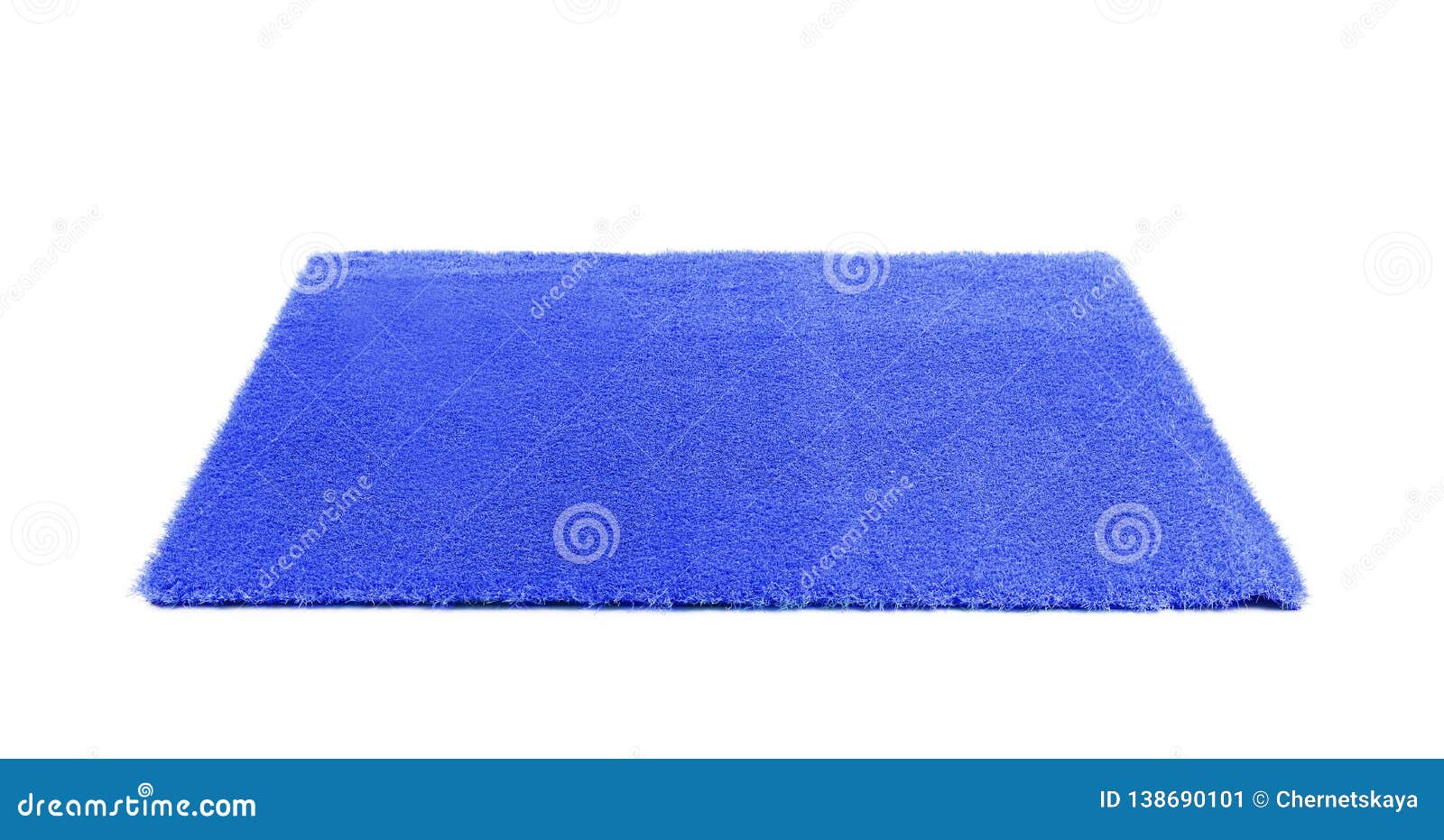 Artificial Grass Carpet On White Background. Stock Image - Image 