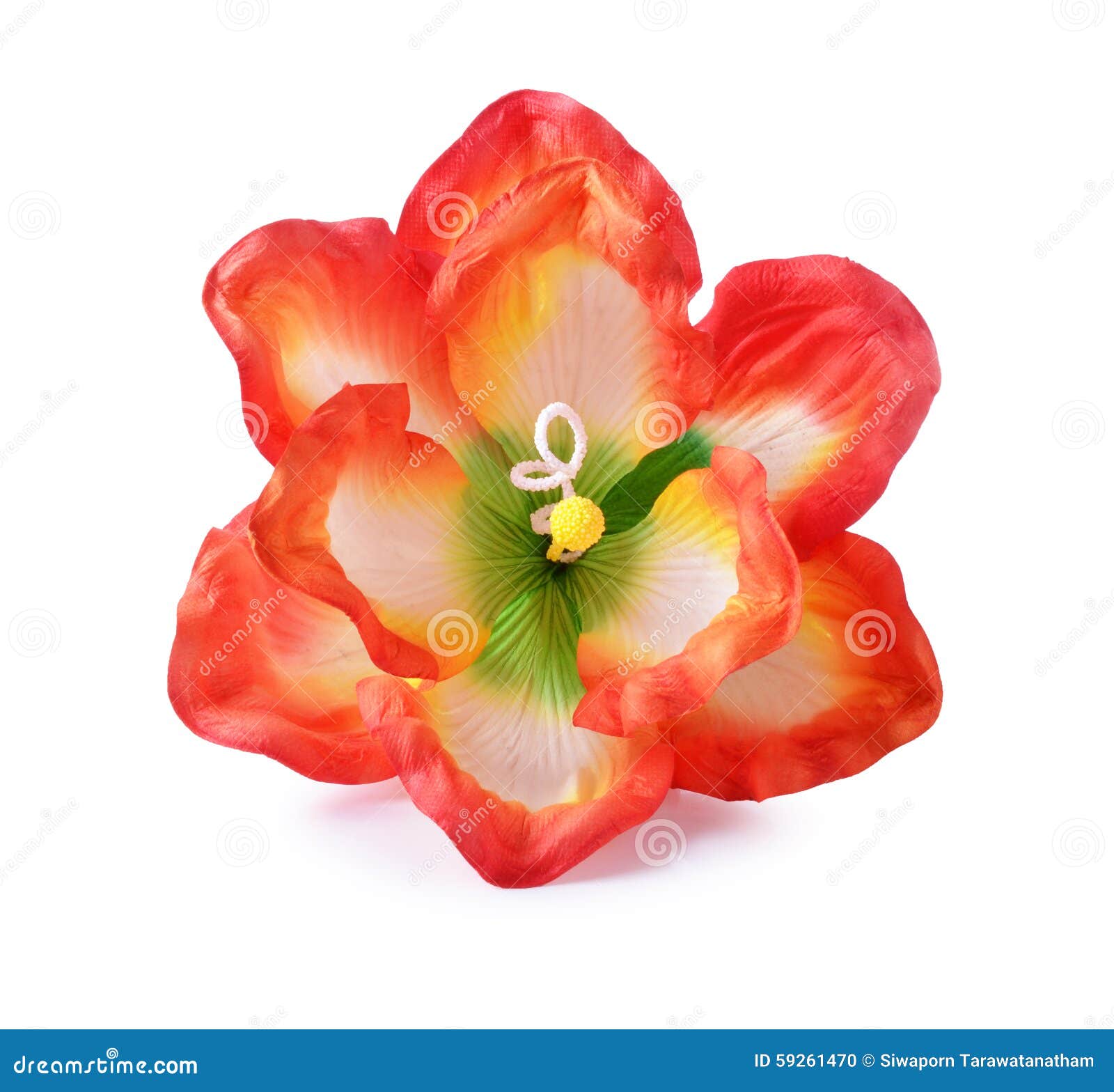 Artificial Hibiscus Flowers Stock Photo Image of beautiful, plant