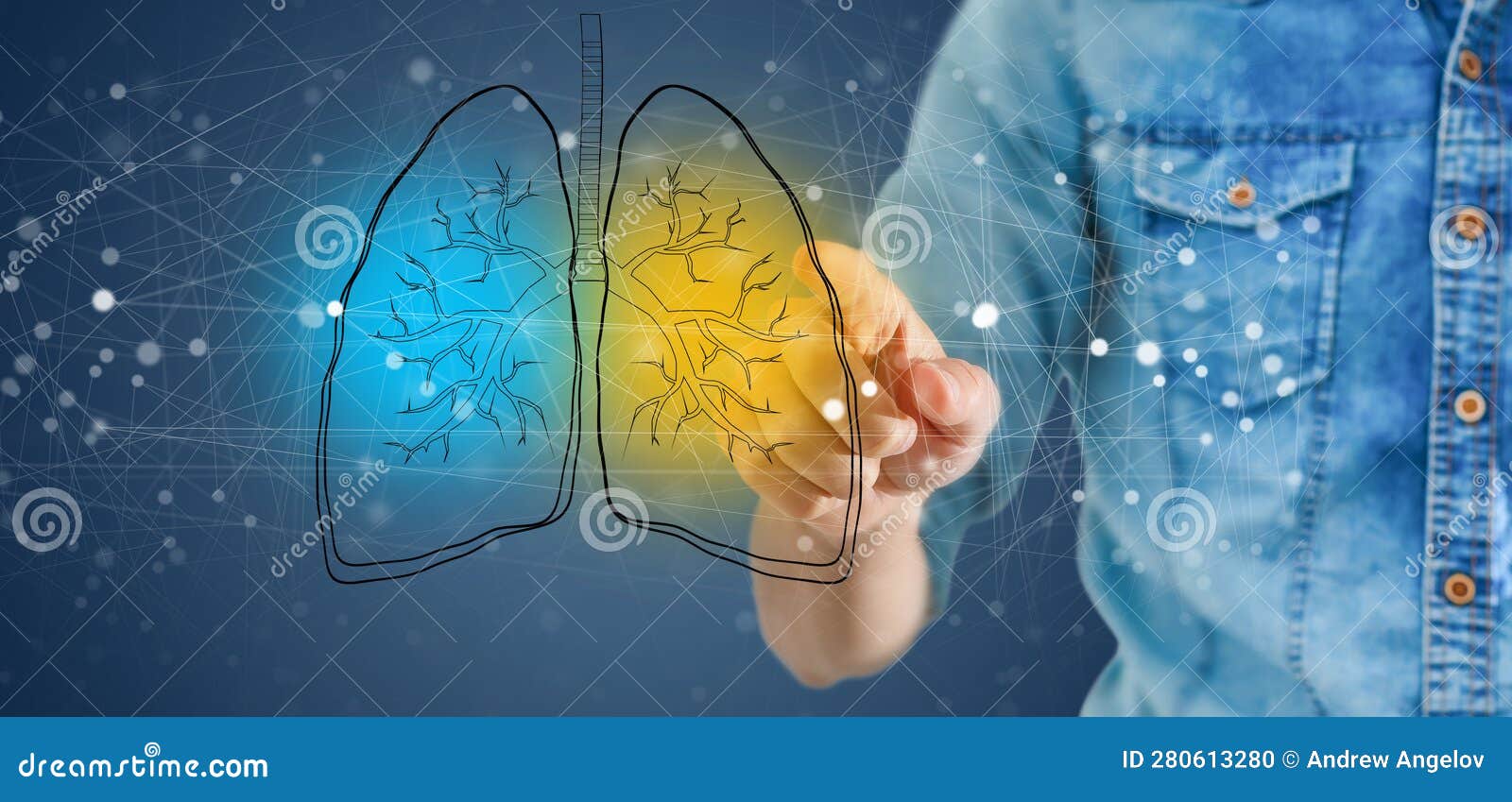 artificial intelligence in smart healthcare hospital technology concept. ai biomedical algorithm and machine learning