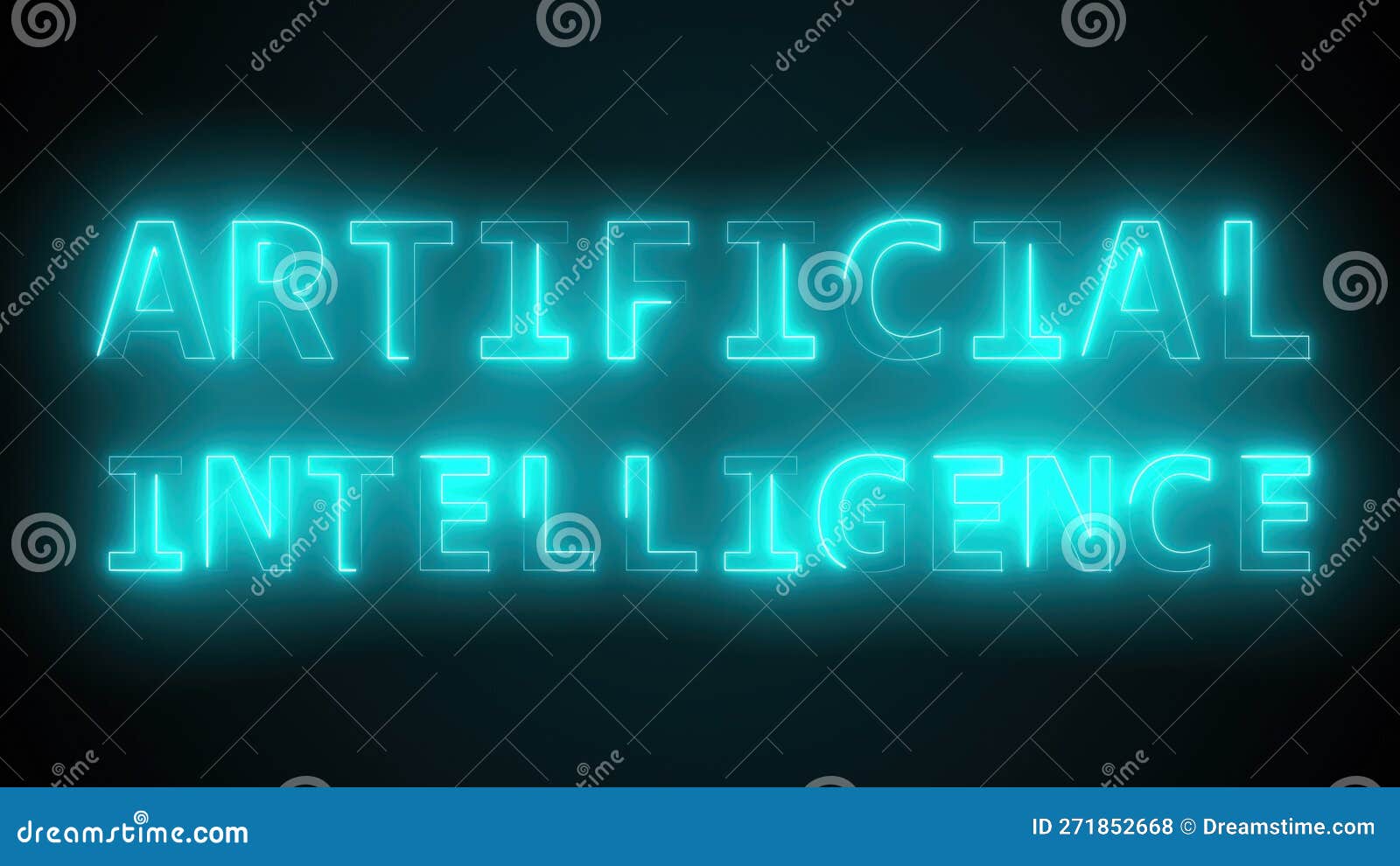 Artificial Intelligence Text Stock Illustration Illustration Of Artificial Intelligence Text Stock Illustration Illustration Of