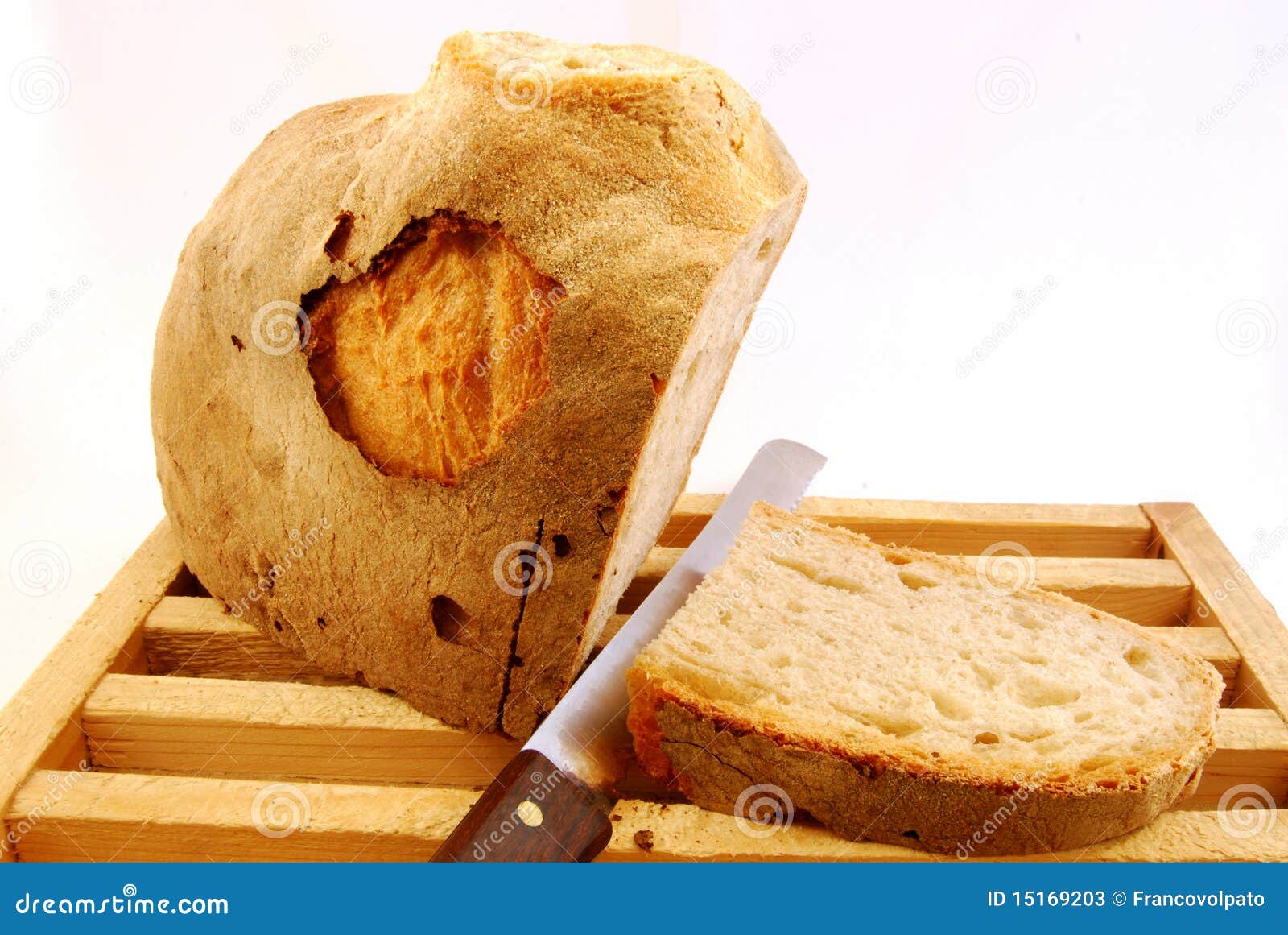 Artisan bread stock image. Image of crumb, artisan, sourdough 15169203