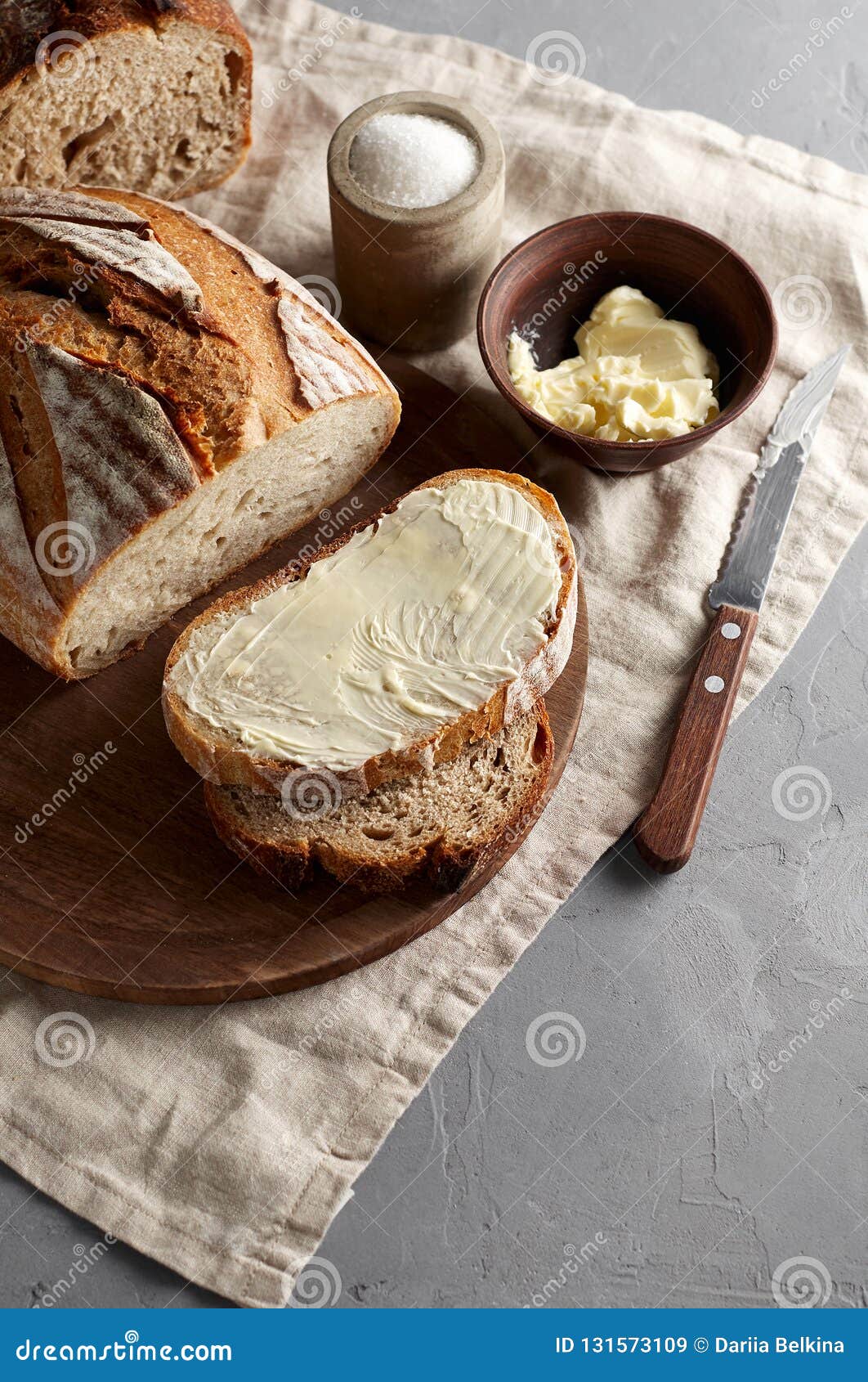CONCRETE TOAST bread slice