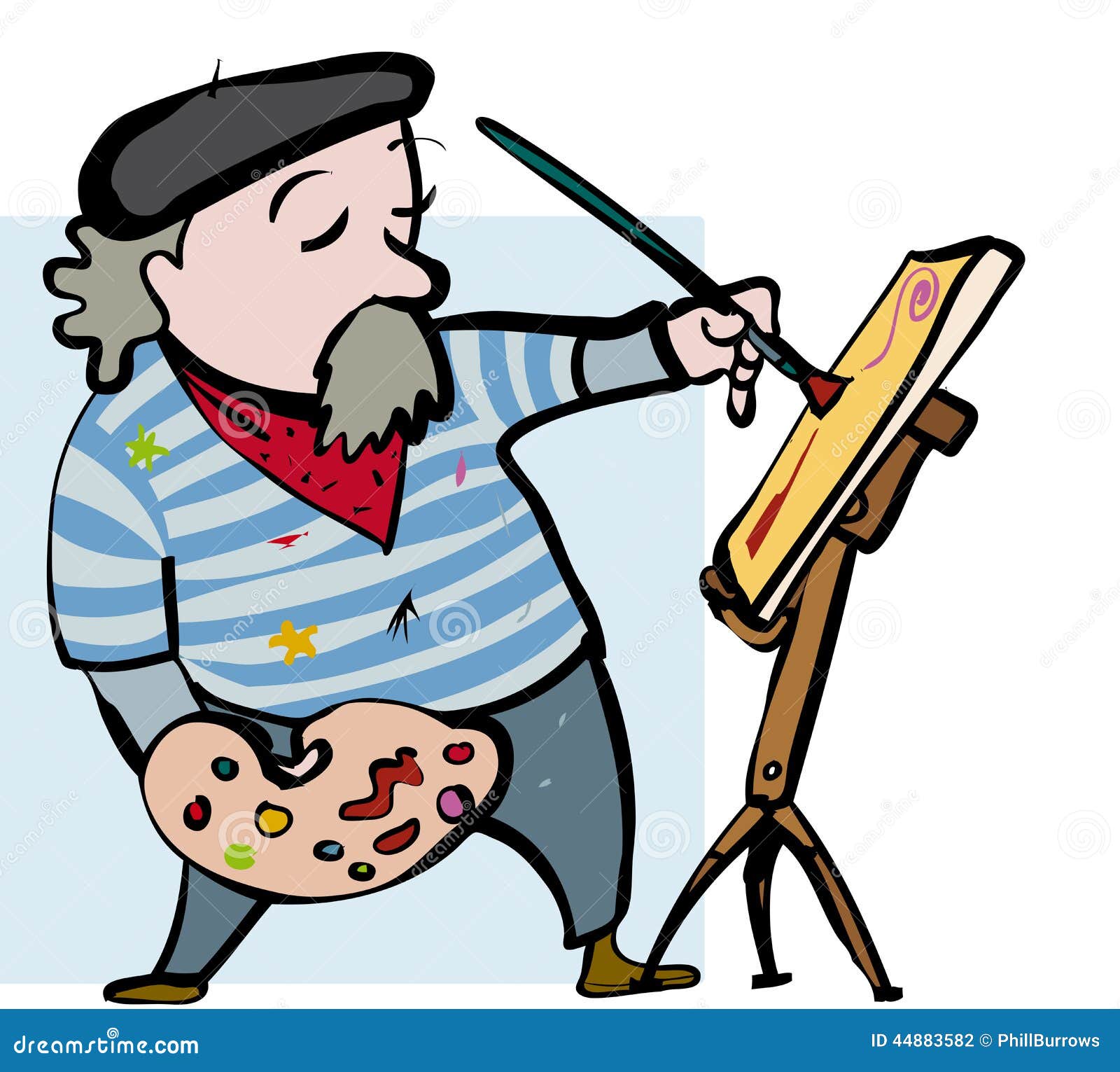 french artist clip art