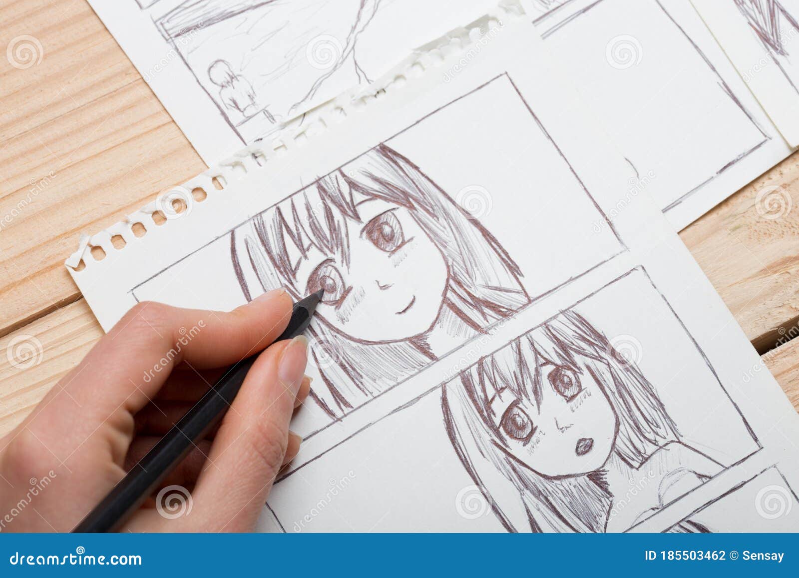 How To Draw Anime Background, How To Draw An Anime Girl Easily, Anime  Drawings Pictures, Drawing Background Image And Wallpaper for Free Download