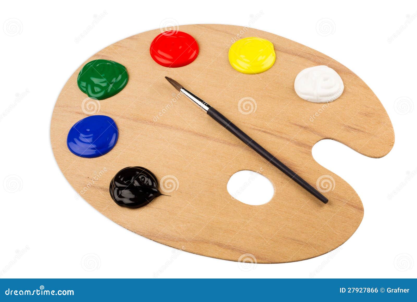 Artist palette stock photo. Image of creative, painting - 27927866