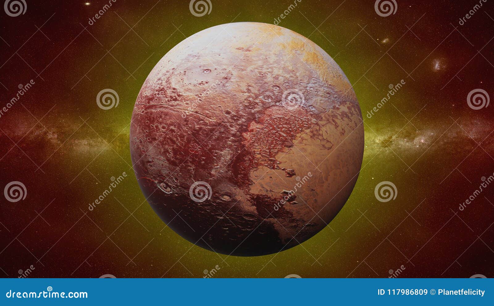 dwarf planet pluto, former planet of the solar system