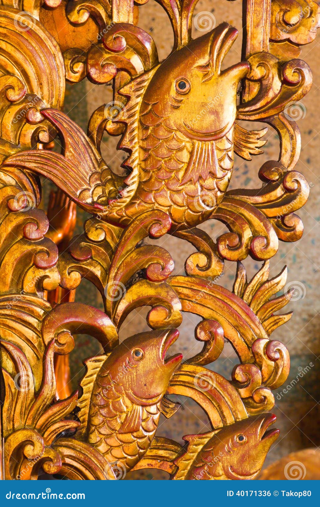 Artistic fish stock photo. Image of religion, light, oriental - 40171336