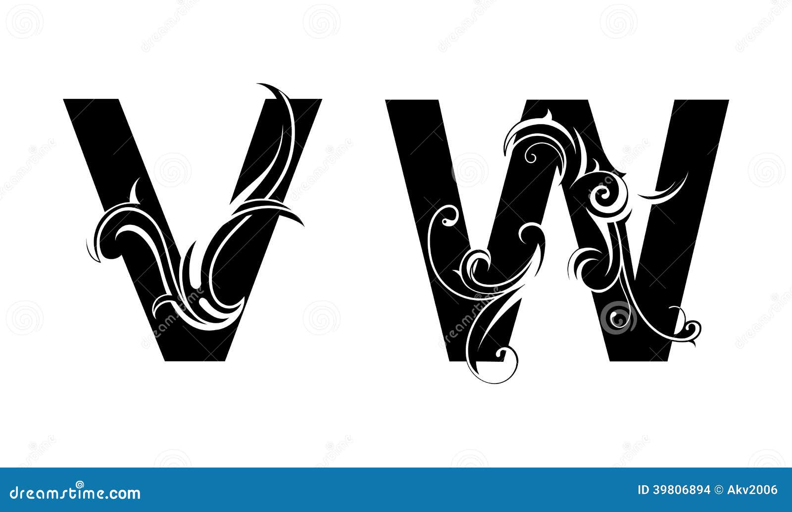 Artistic font type stock vector. Illustration of decoration - 39806894