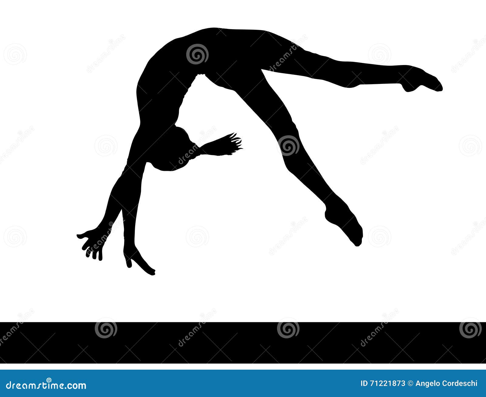 artistic gymnastics. gymnastics woman silhouette. png available