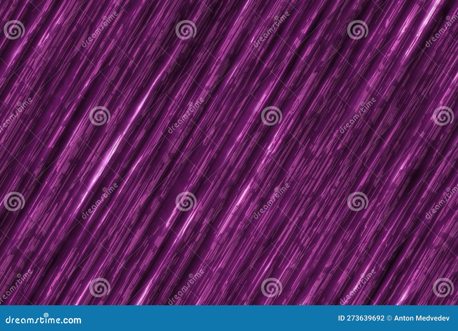 Artistic Heavy Polished Steel Straight Stripes Digitally Made Texture Background Illustration