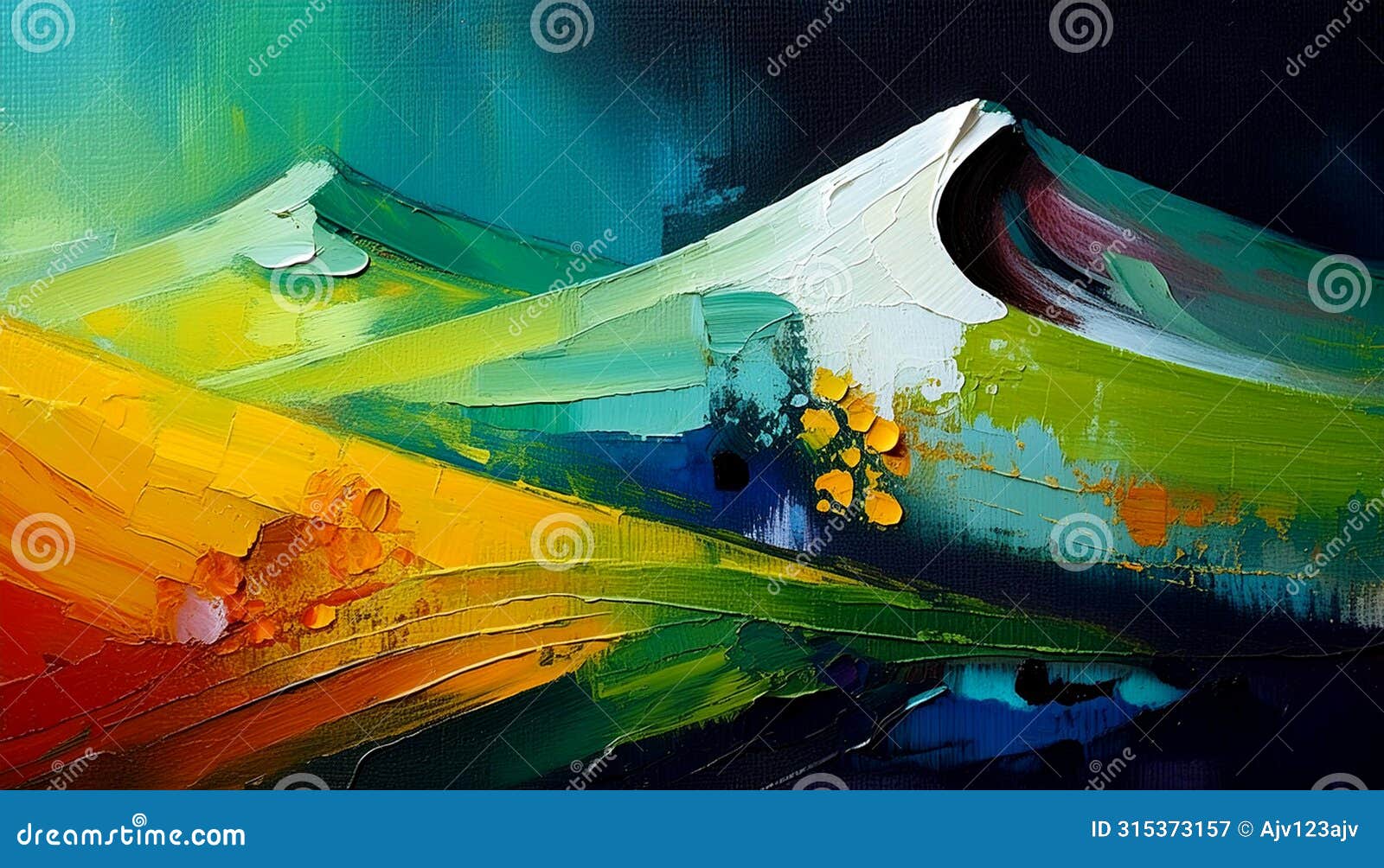 An Artistic Generated Concept Image Of A Unique Ceramic Vase On A