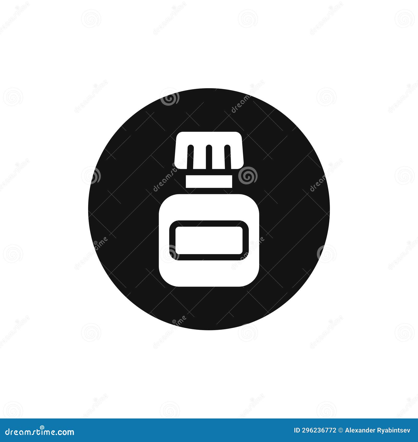 Artistic Paint Jar Vector Icon Stock Illustration Illustration of cartoon, container 296236772