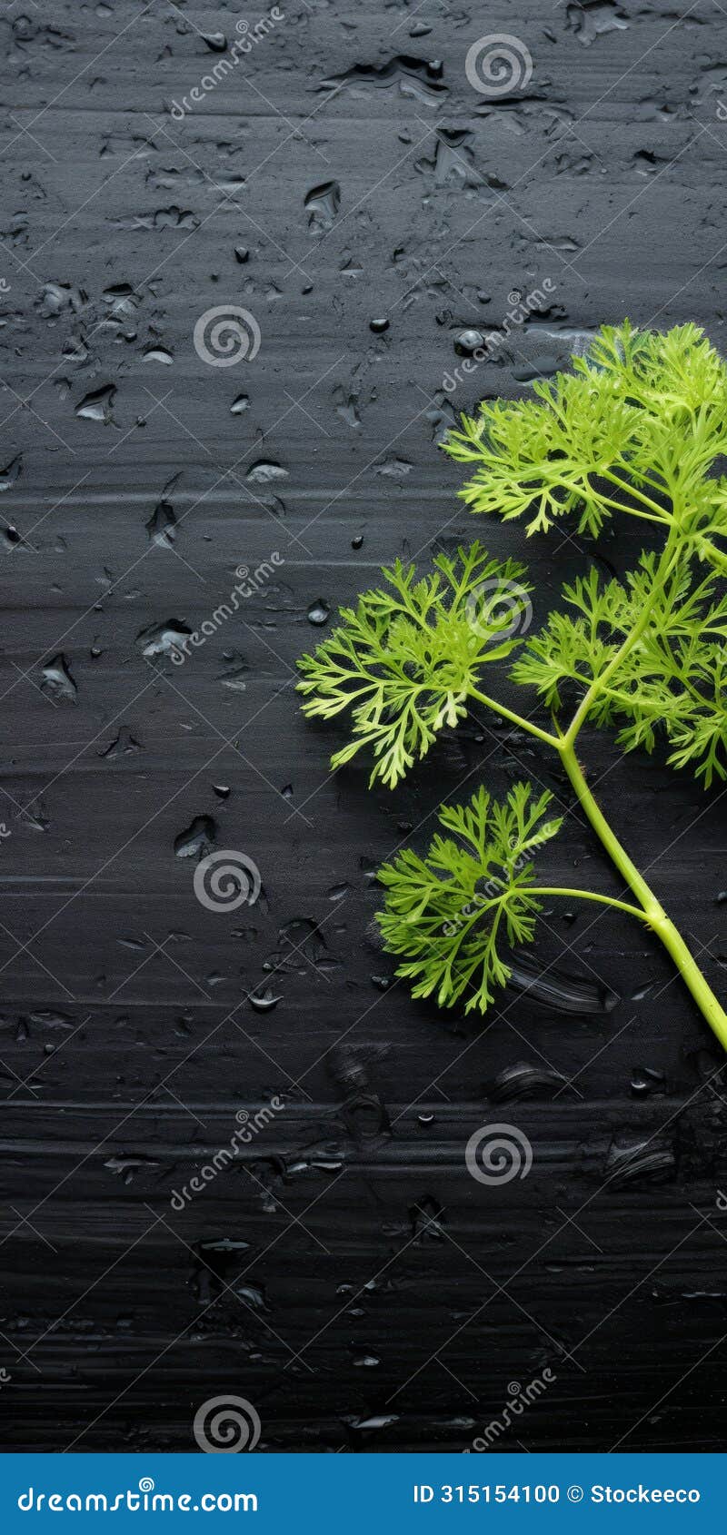 artistic photography a leaf drying out on a dark black table