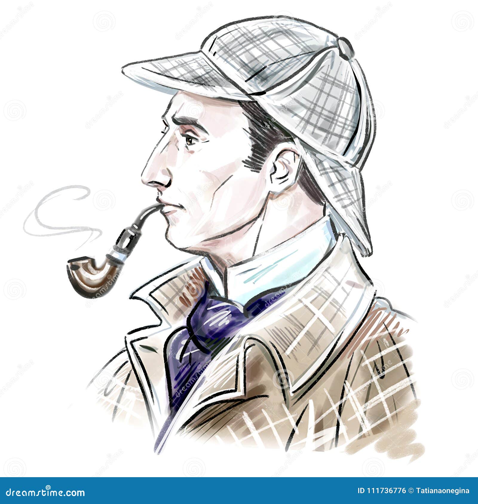 EVANKART  Sherlock drawing Sherlock art Sherlock fanart