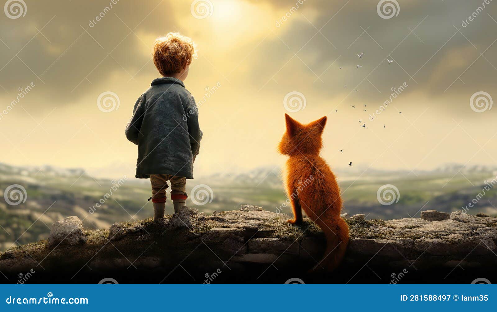 Saint-Exupéry - The Little Prince And The Fox