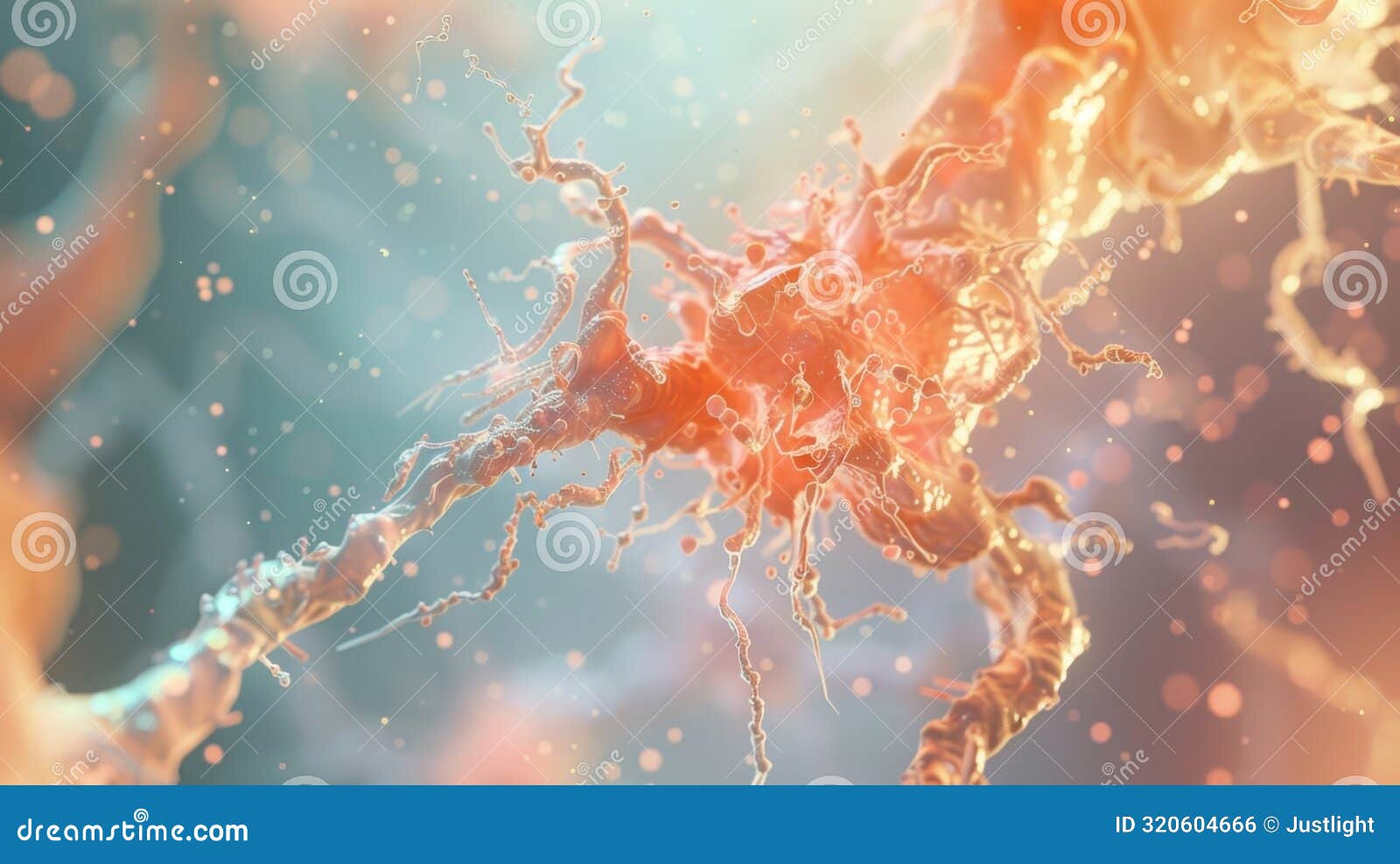 an artistic rendering of a neurons ion channels in action demonstrating the quick and precise movements of ions during