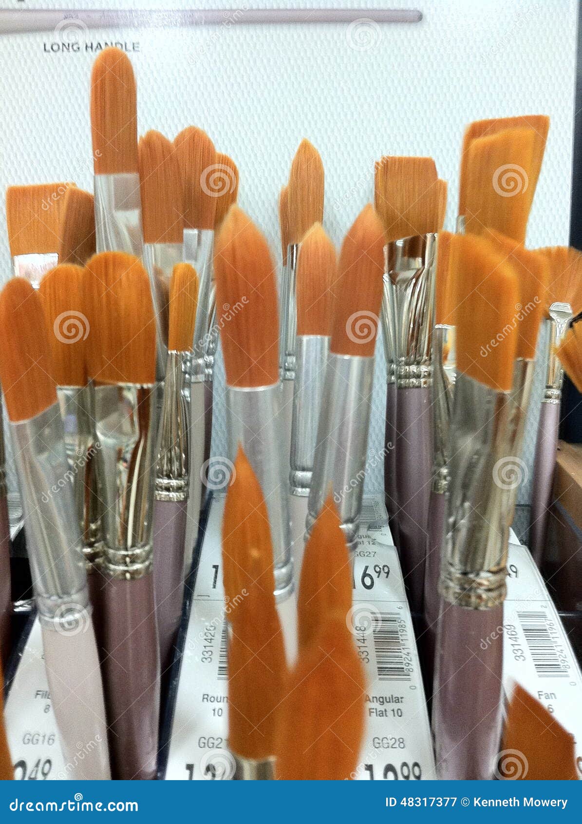Artists paint brushes editorial photography. Image of shapes 48317377