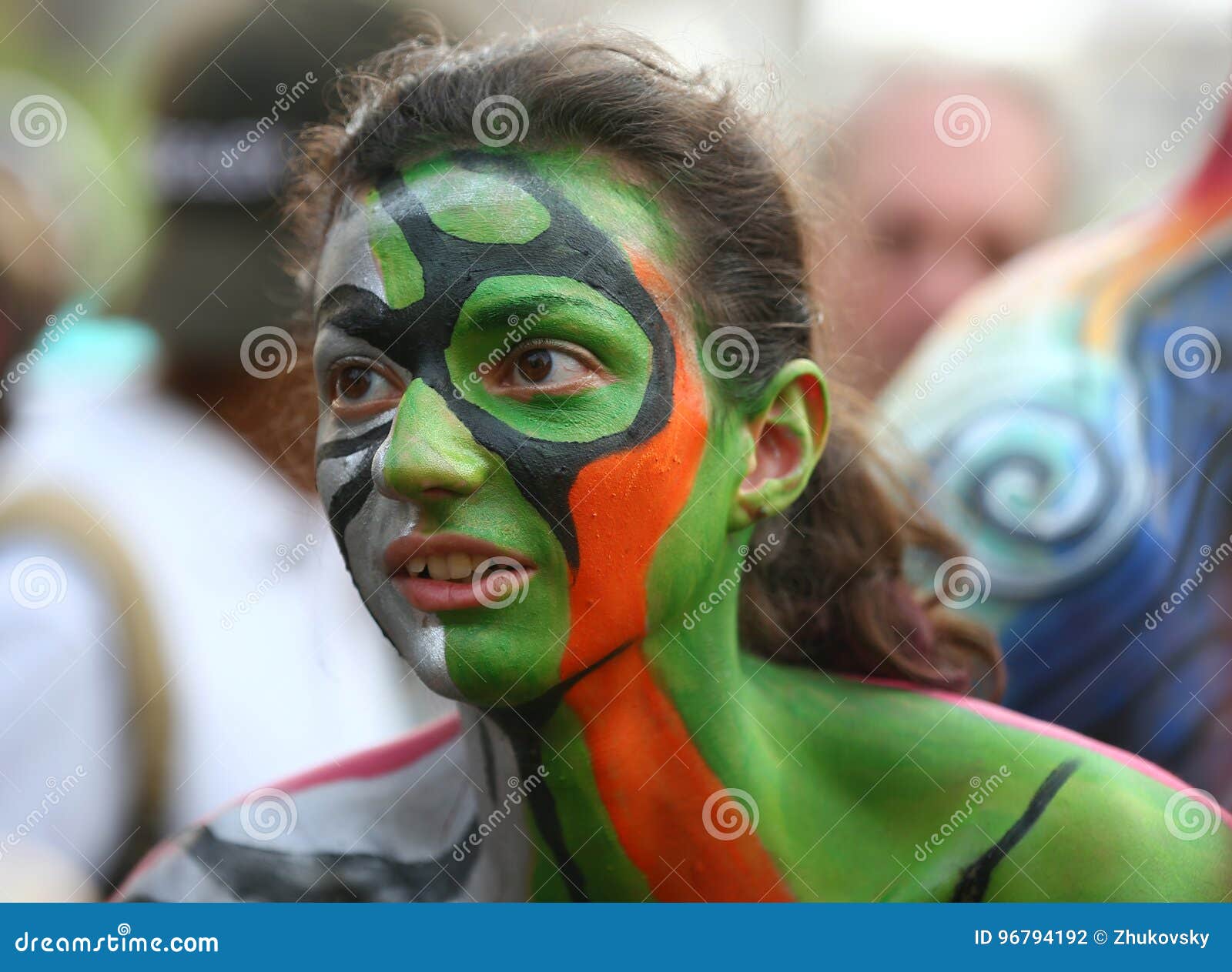 Artists Paint Fully Nude Models Of All Shapes And Sizes During Th NYC Body Painting Day