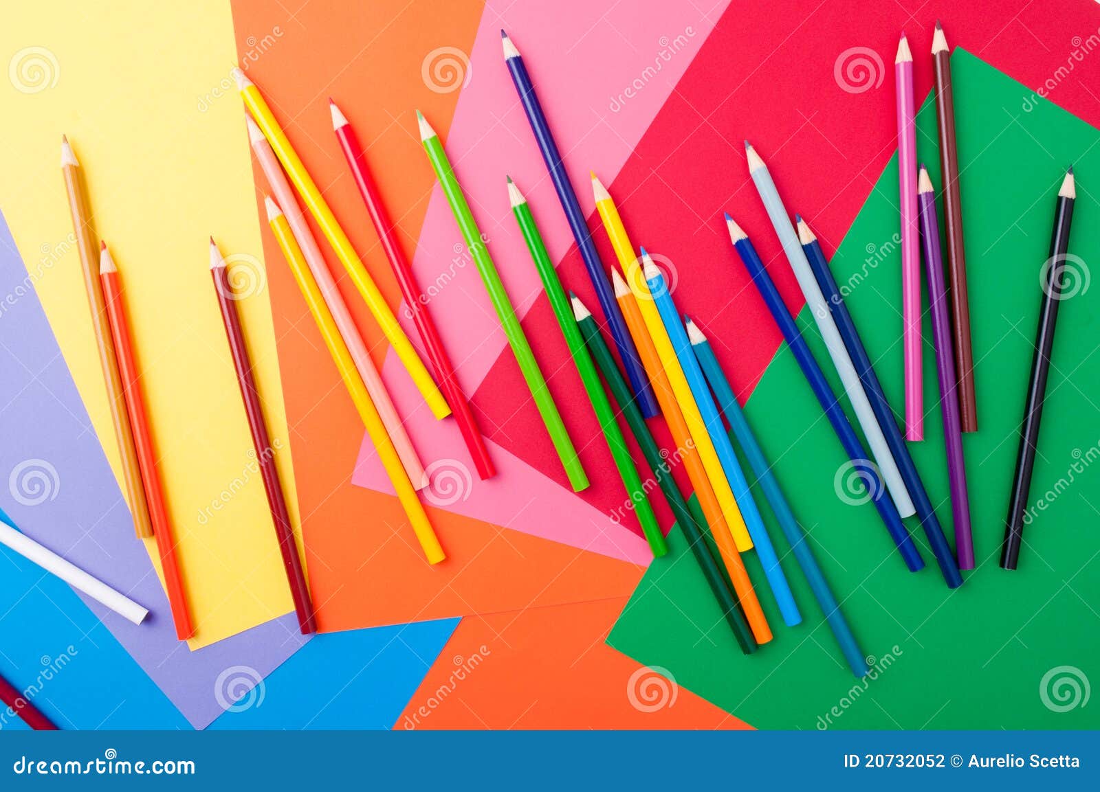 Arts and Crafts Supplies stock photo. Image of background 20732052