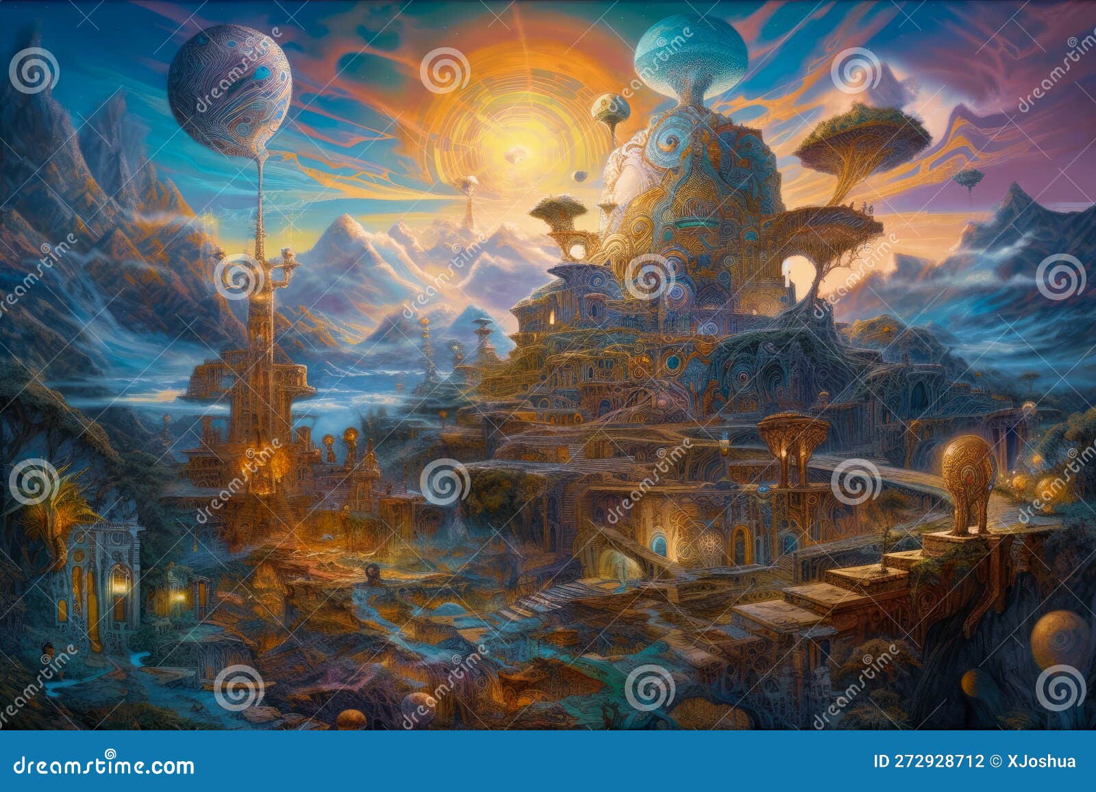 Imaginative Dreamscape Exploring the Boundless Creativity of the Mind