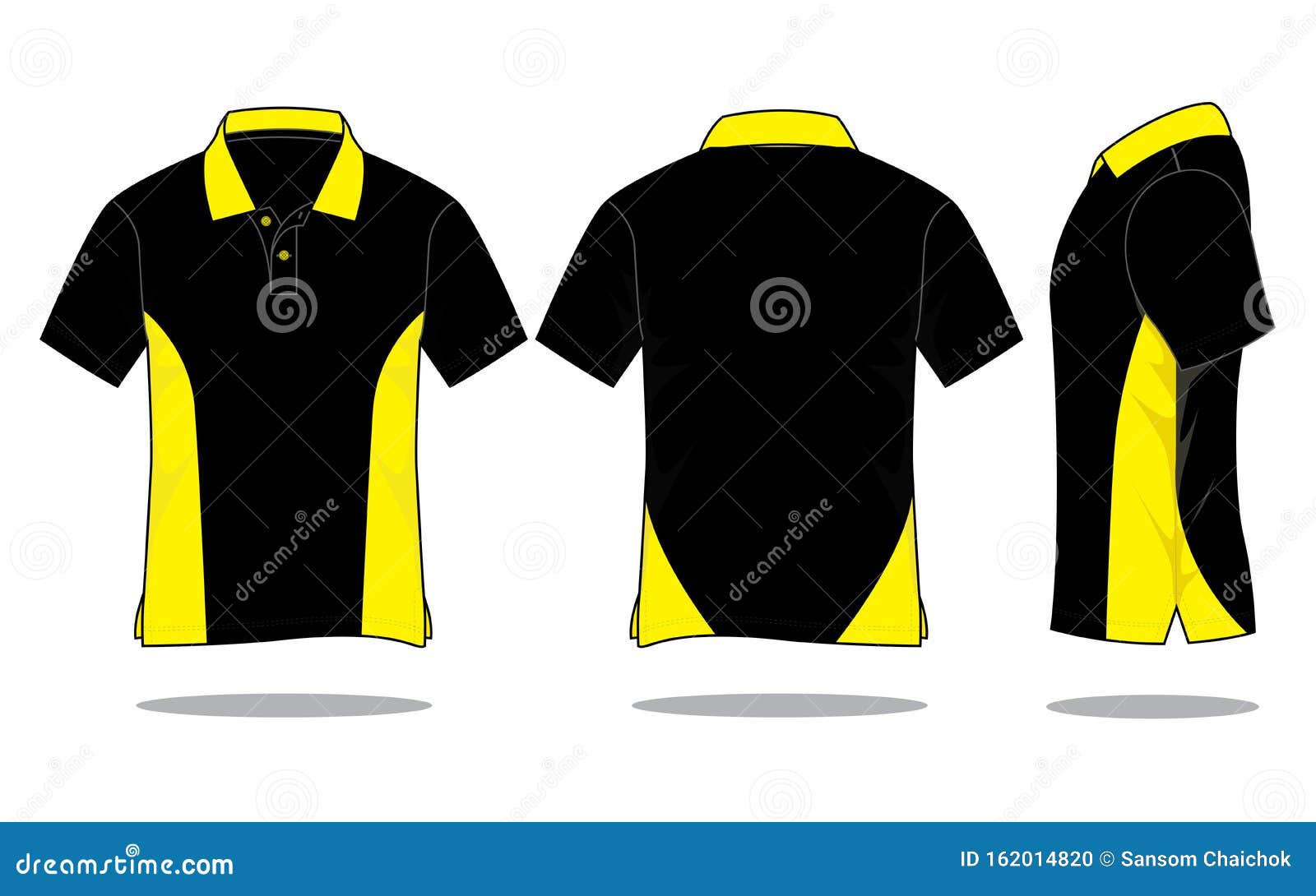 black and yellow jersey