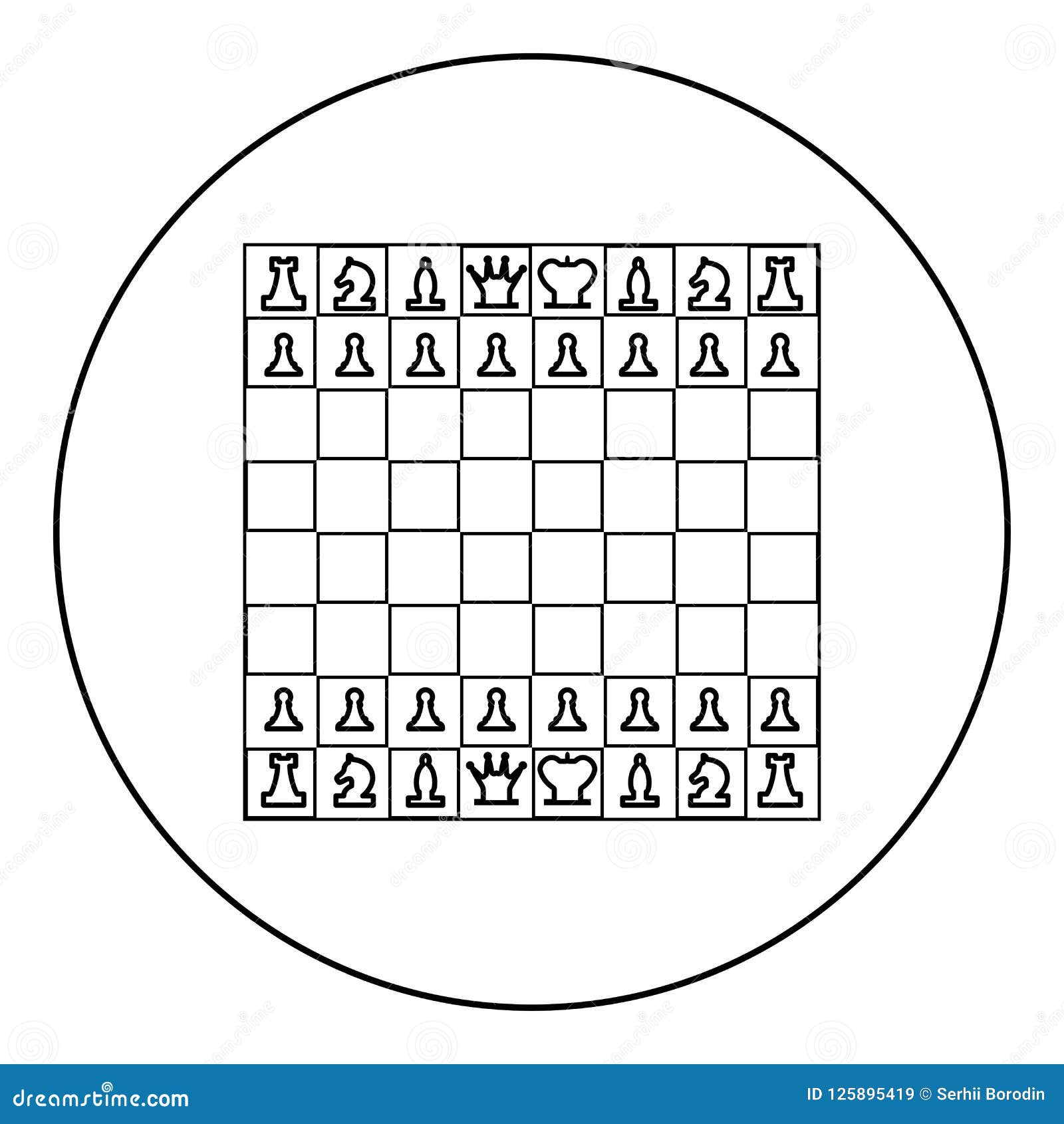 Jogo de xadrez e mão tocando um ícone de relógio de xadrez