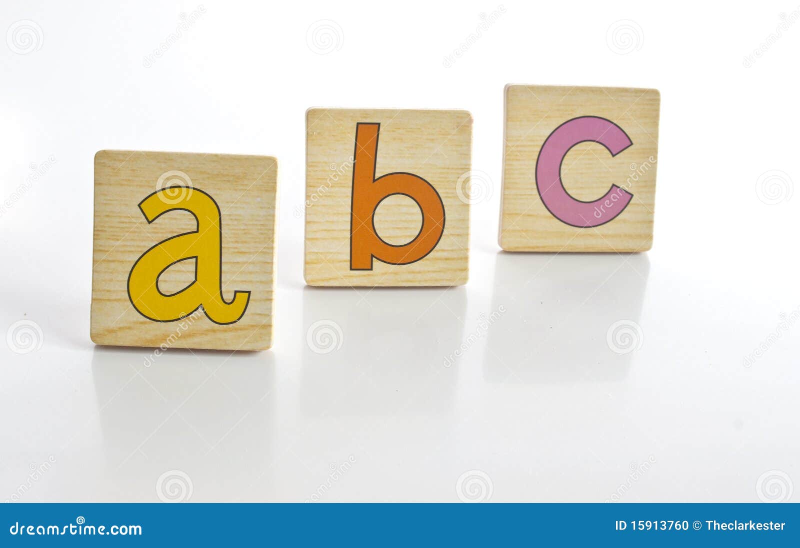 As simple as A B C. Wooden tiles with the letters A B C