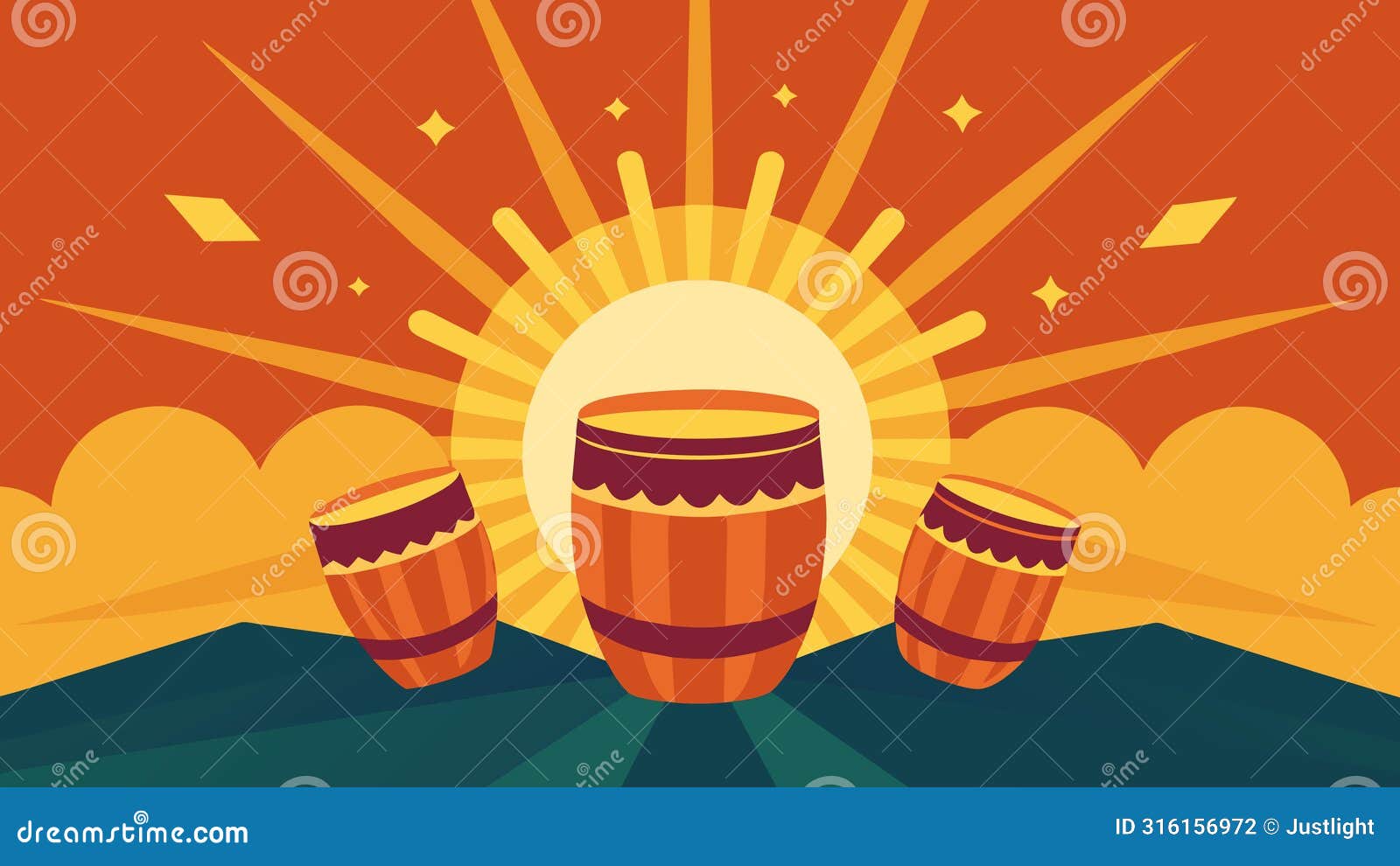 as the sun sets the drumming intensifies izing the power of light and unity to overcome darkness and division