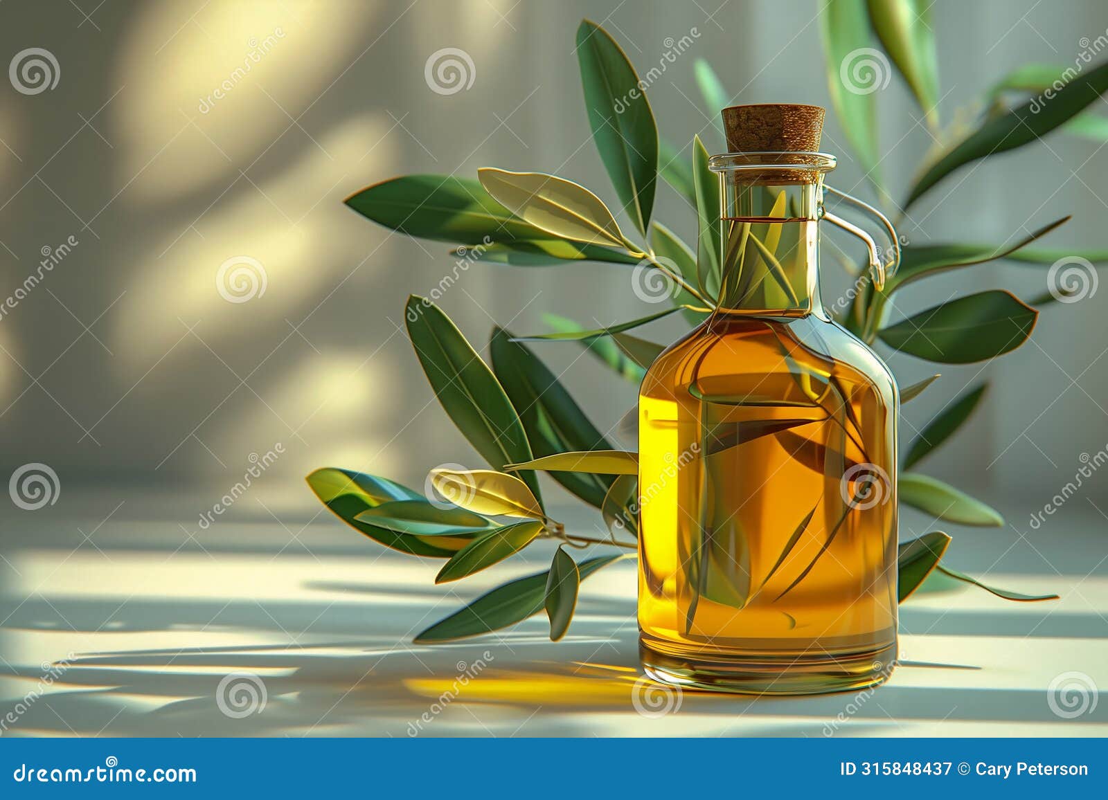 nature's remedy: a panoramic view of olive oil and eucalyptus fo