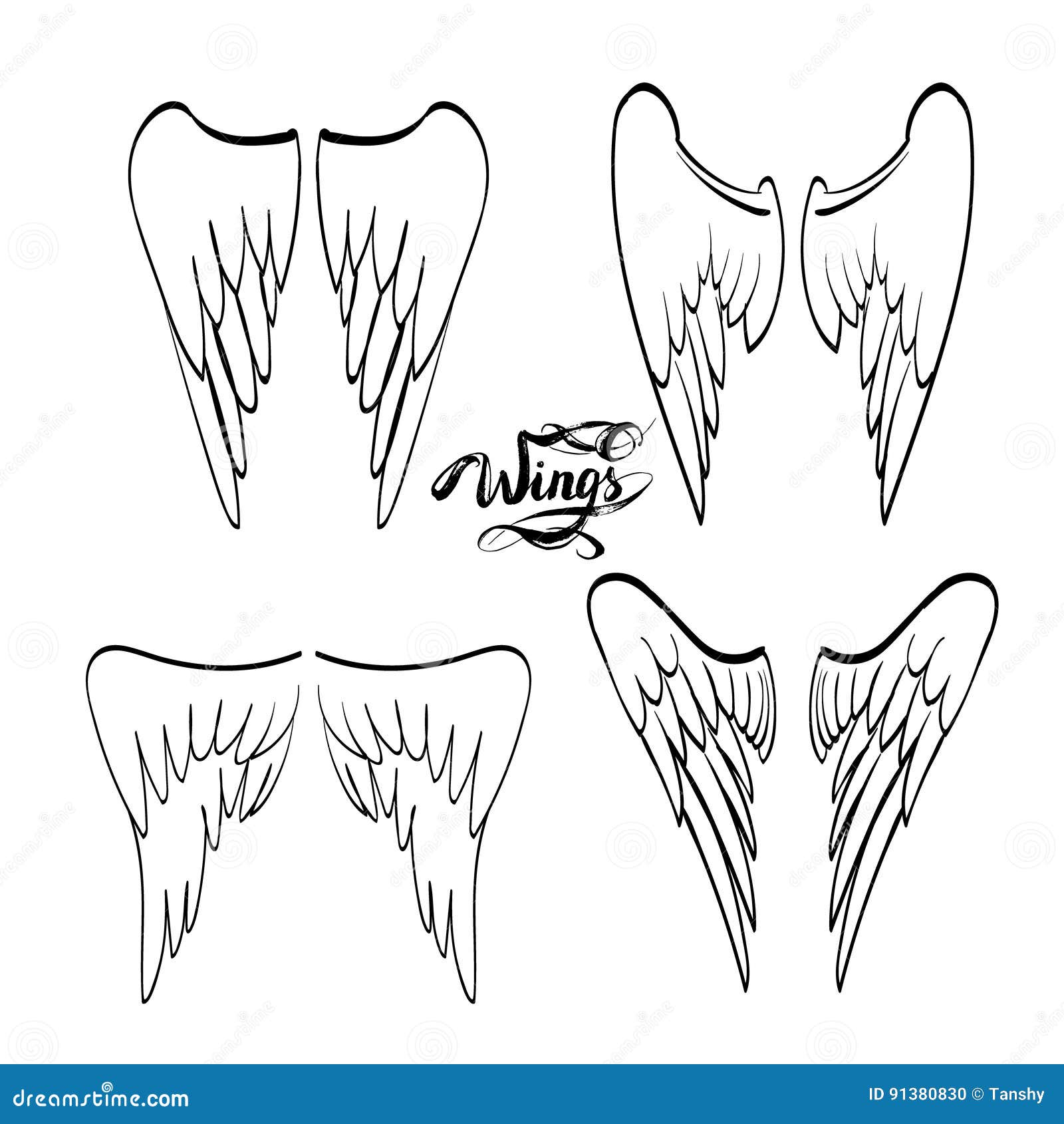 COMO DESENHAR ASAS DE ANJO! 