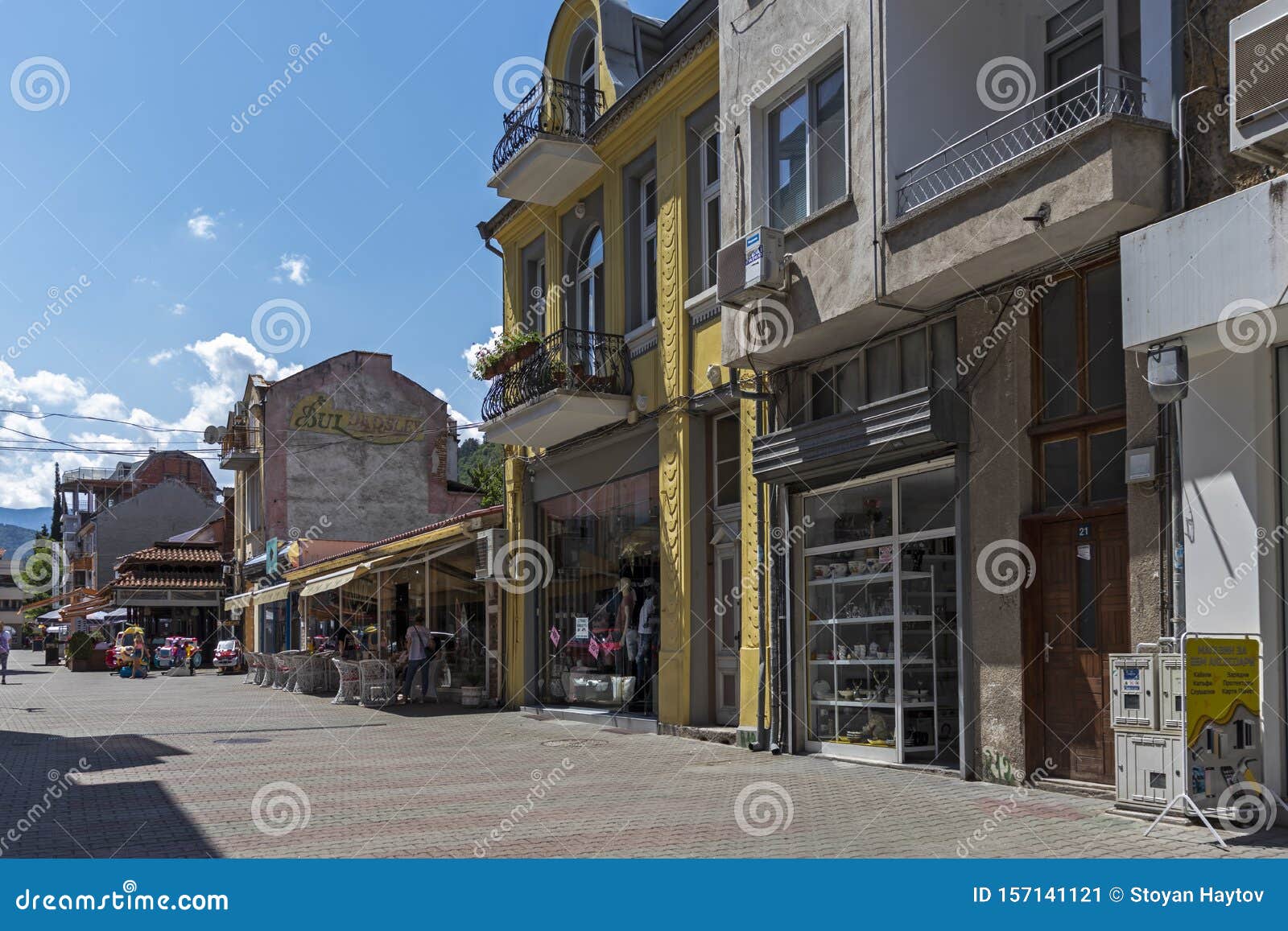 Center of Town of Asenovgrad, Bulgaria Editorial Photo - Image of ...