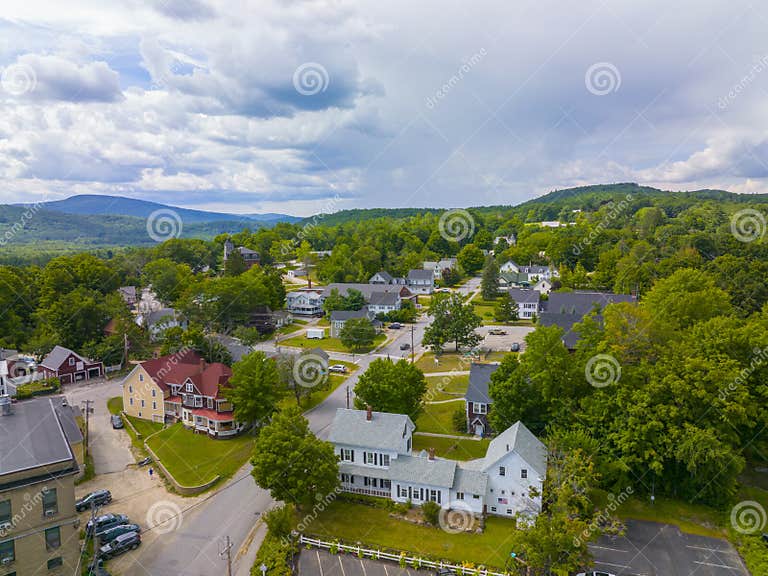 Ashland Aerial View, New Hampshire, USA Stock Image Image of aerial, arts 255183995