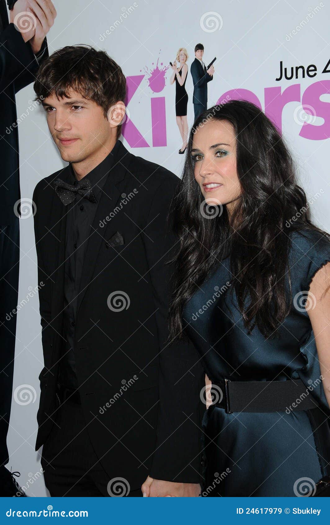 Ashton Kutcher,Demi Moore,the Killers Editorial Stock Image - Image of  demi, killers: 24617979, image size:1063x1690
