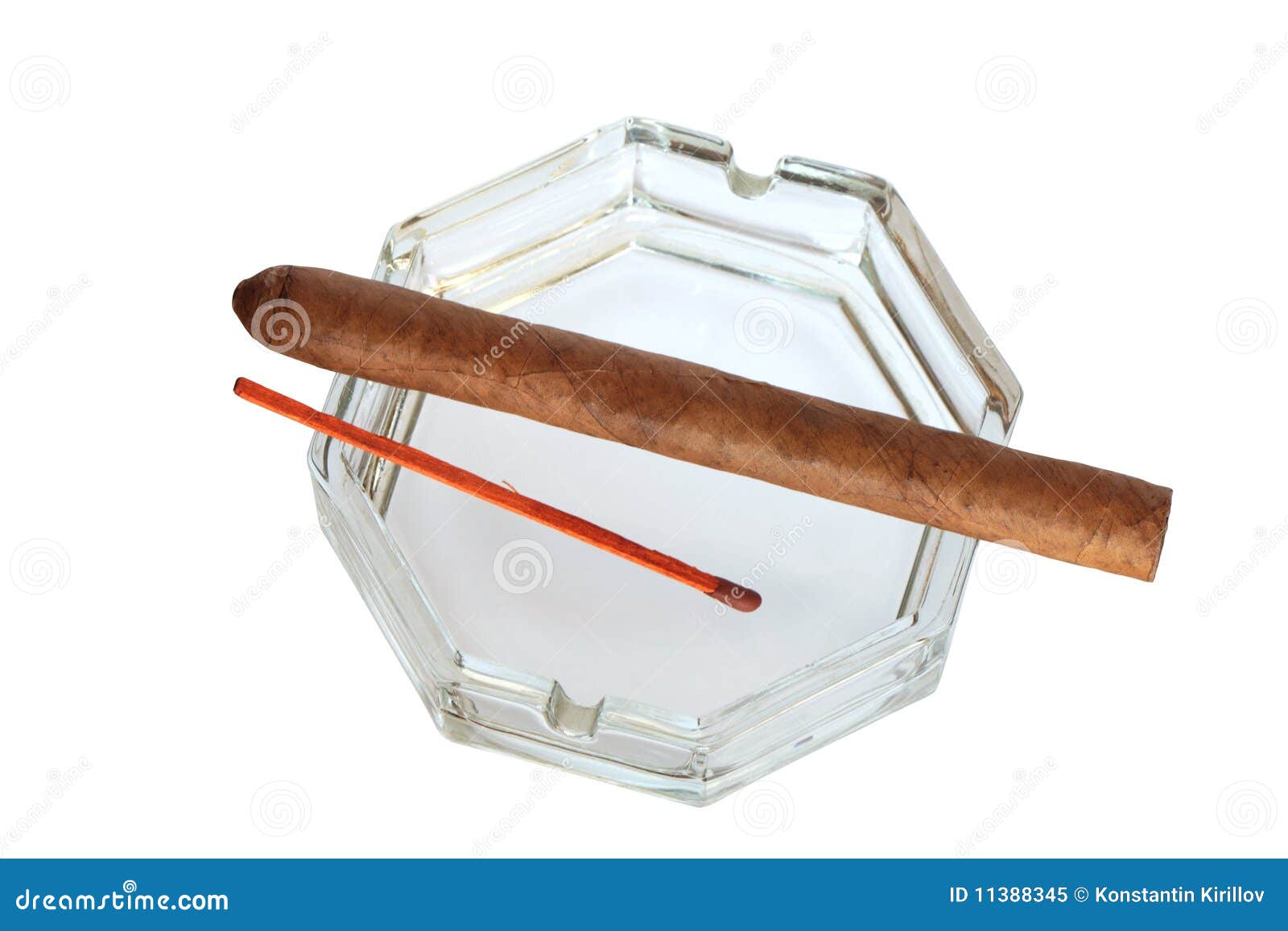 Ashtray with Cigar stock image. Image of tray, culture 11388345