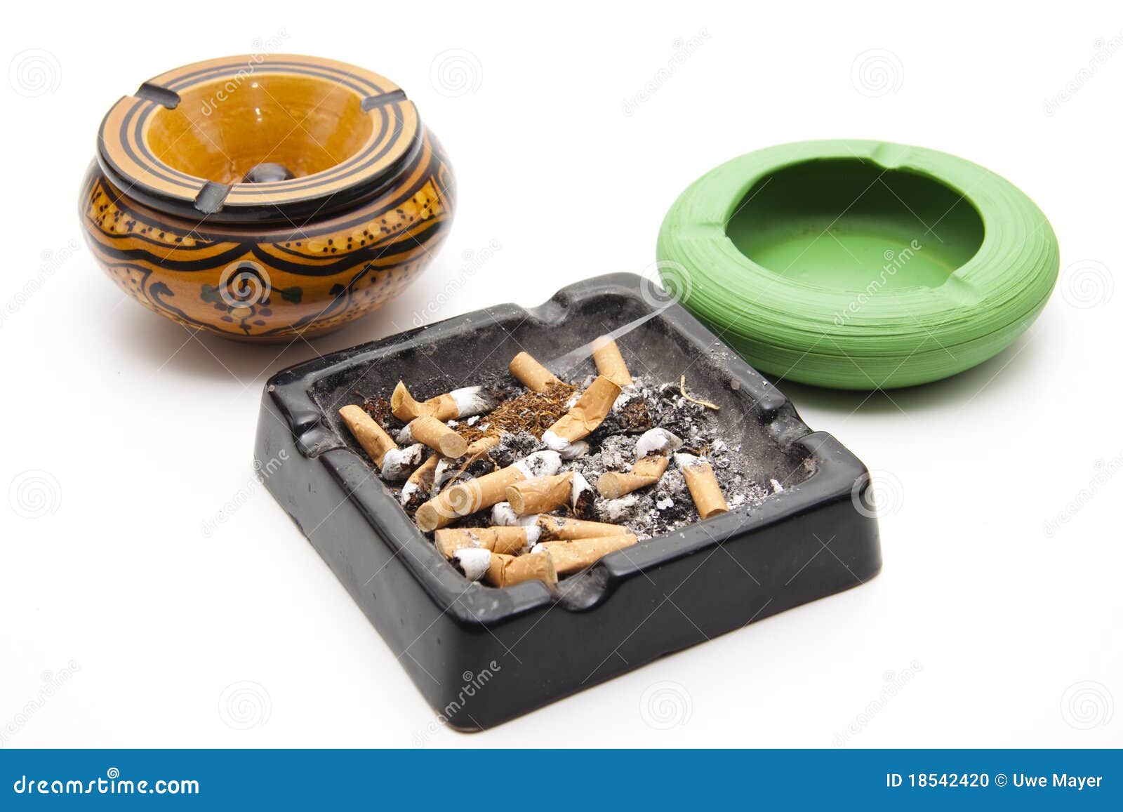 Ashtray with cigarettes stock photo. Image of groove 18542420