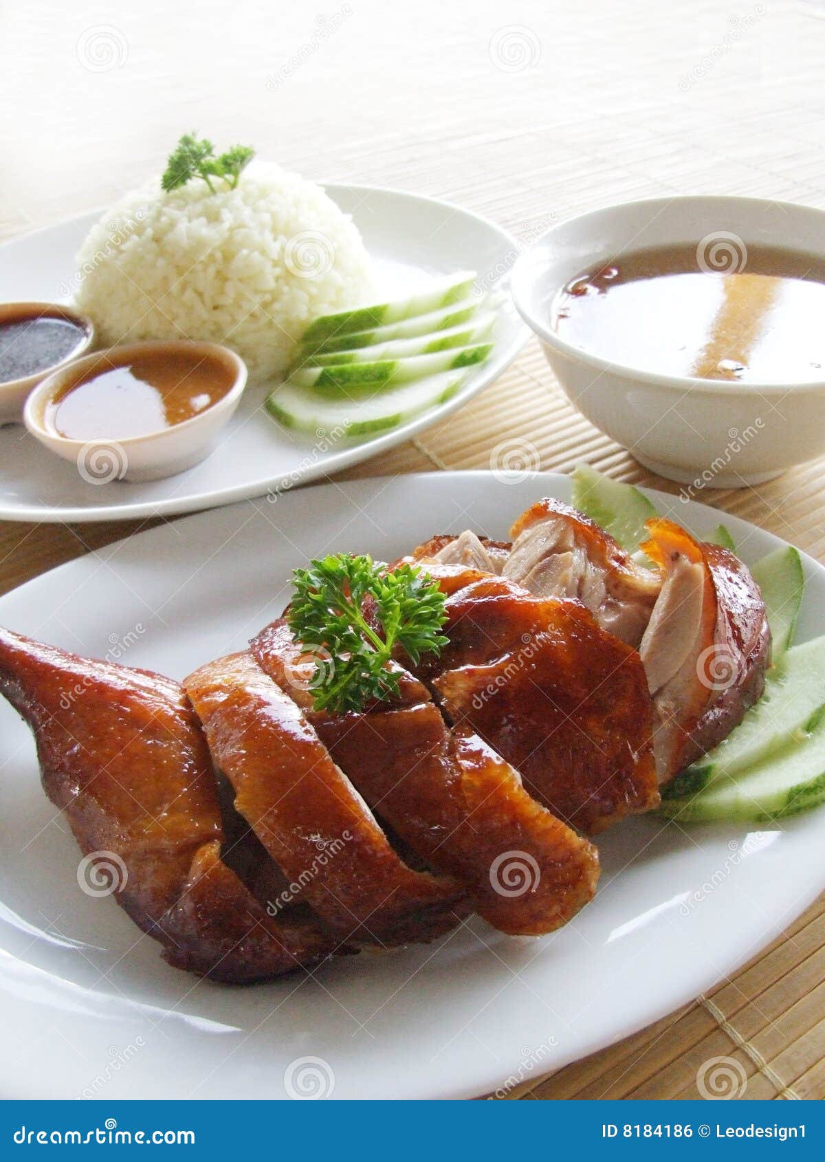 Asia Chicken Rice stock photo. Image of culture, chicken 8184186