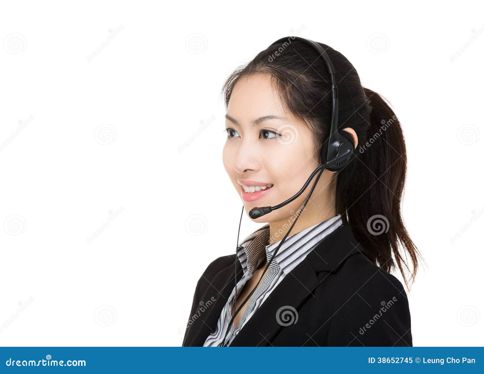 Asia Female Customer Service Stock Image Image of center, customer 38652745